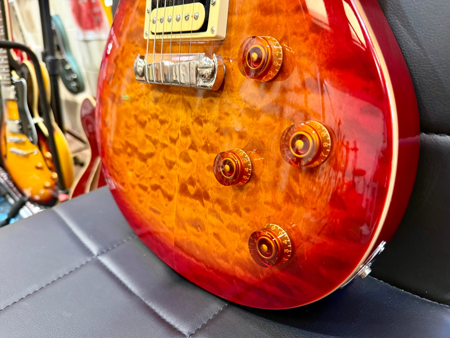 ☀️2012 KOREA☀️ PRS SE 245 Vintage Sunburst~ Limited Edition Quilt Top + Gig Bag!