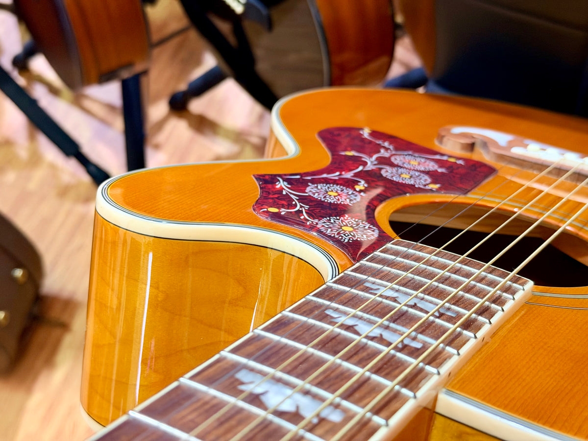 2023 Epiphone J-200 EC Studio Electro-Acoustic~ Natural~ Super Jumbo Guitar