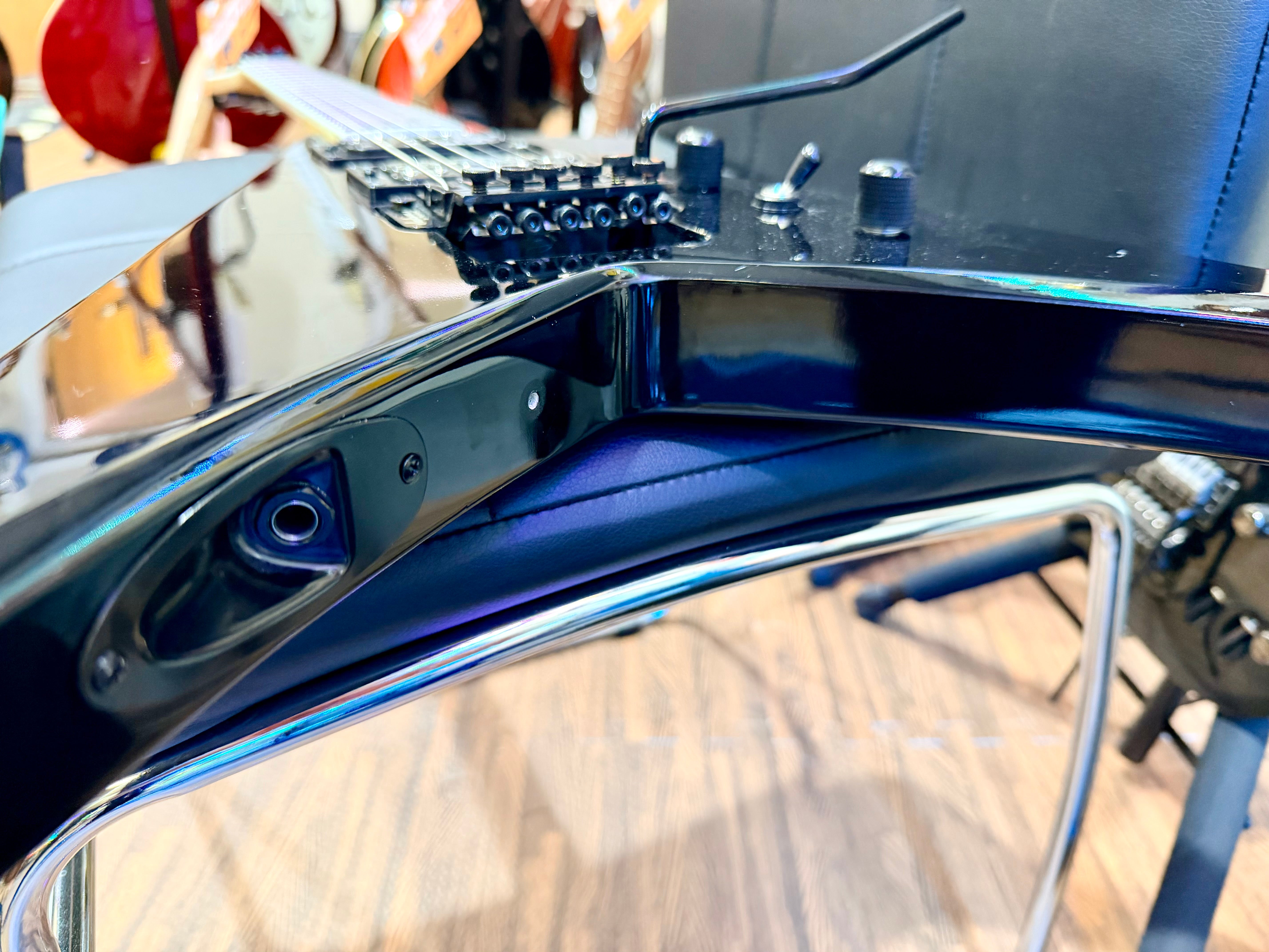 🔥2020🔥 Jackson JS Series King V JS32~ Gloss Black Flying V~ Floyd Rose!