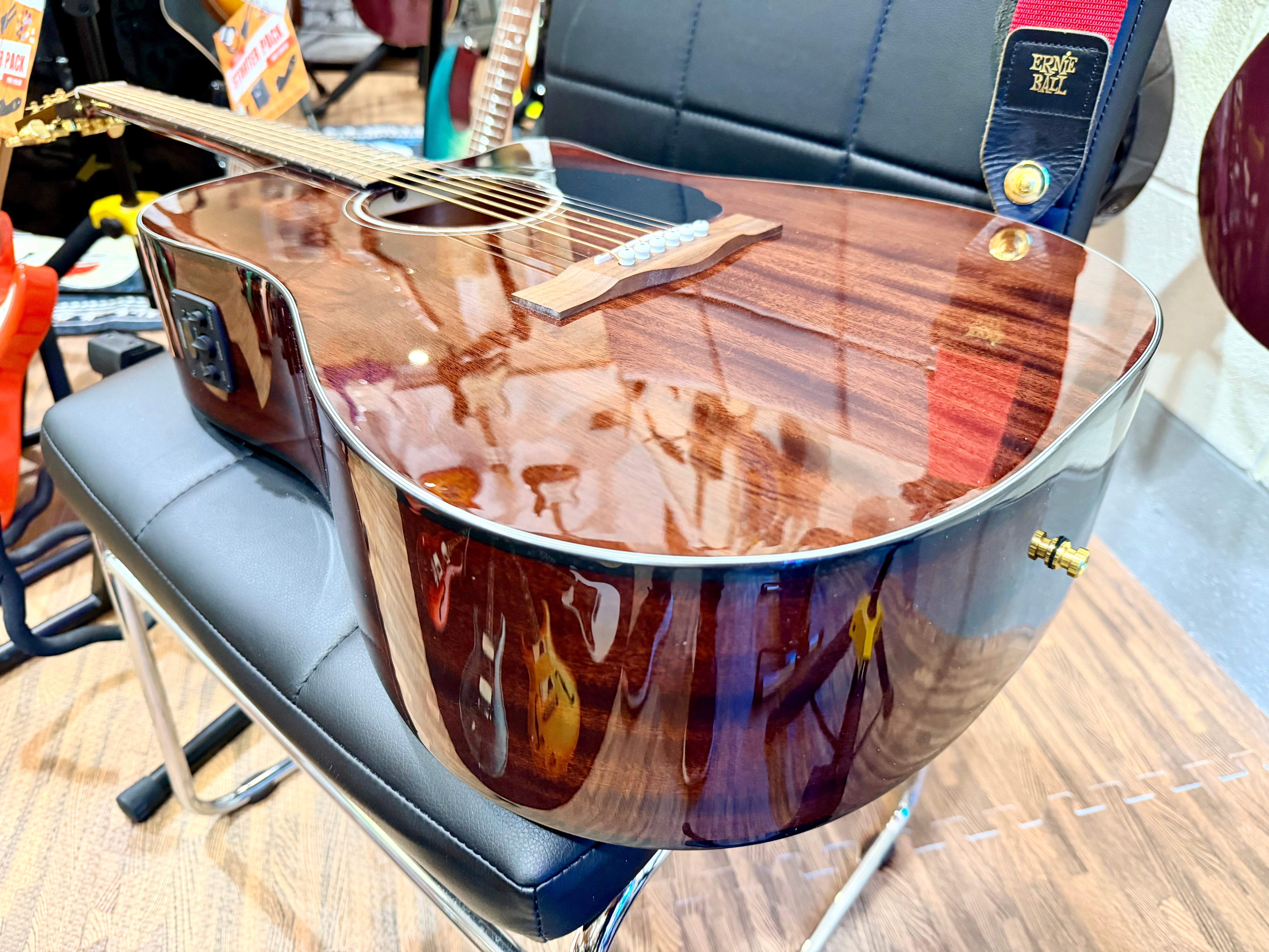 ✨MINT⚡️ Fender CD-60SCE Dreadnought Electro Acoustic Guitar~ All-Mahogany!