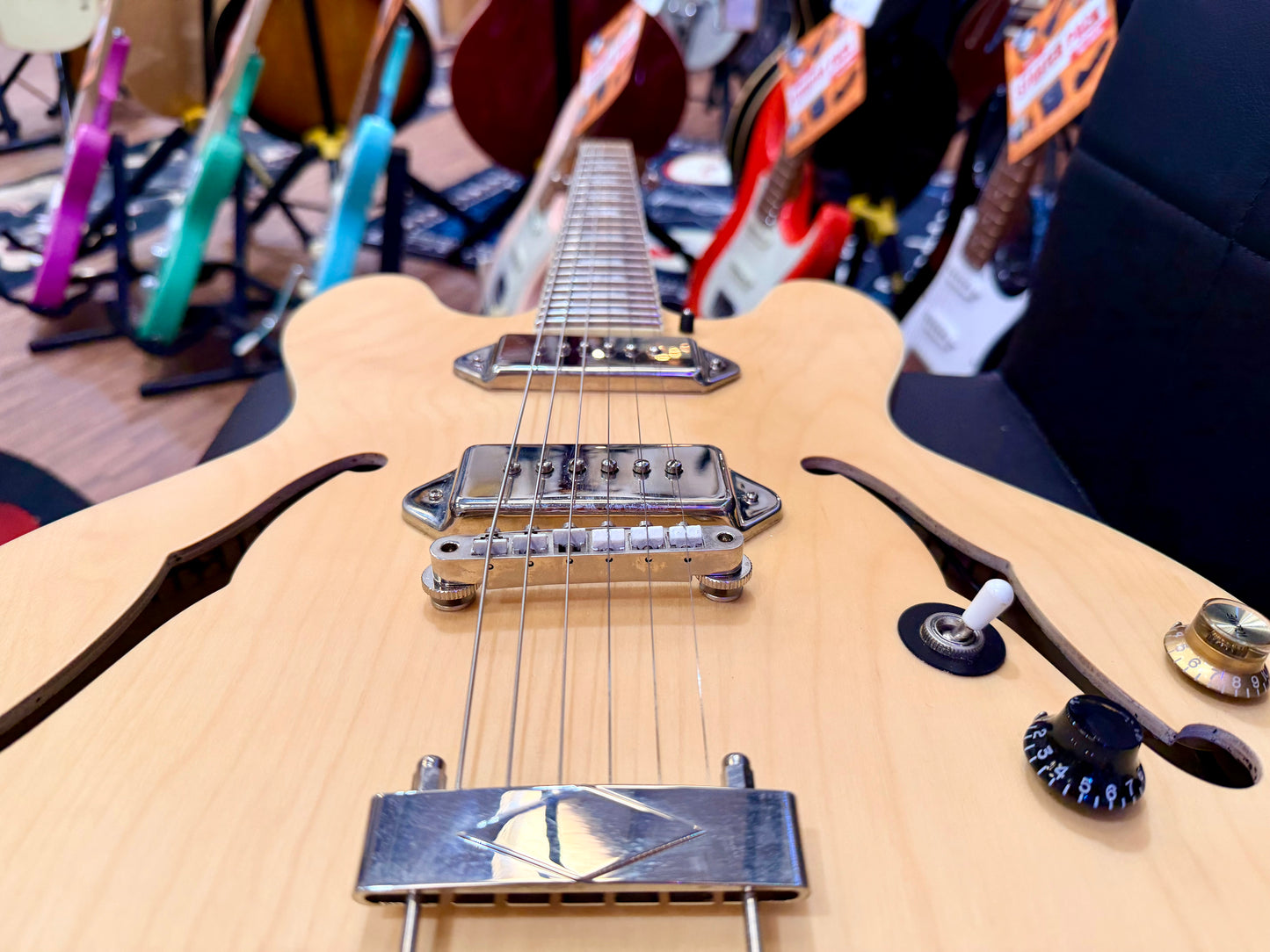 🌟JOHN LENNON SPEC🌟 Epiphone Casino Natural Hollowbody Guitar~ 2009 Model!
