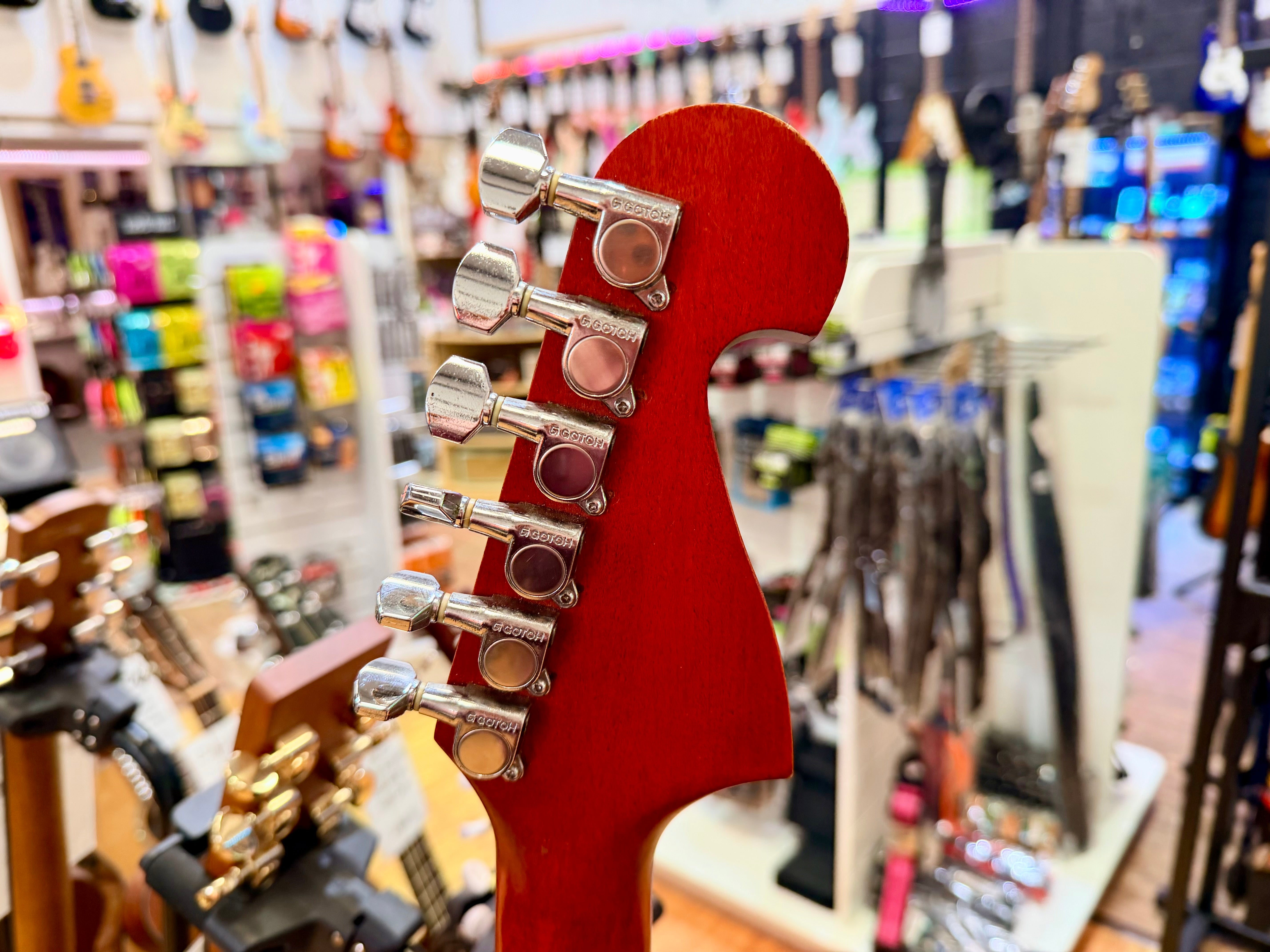 🔥1994🔥 Washburn N2 Nuno Bettencourt~ Korea Padauk Red + Gotoh + Bill Lawrence!