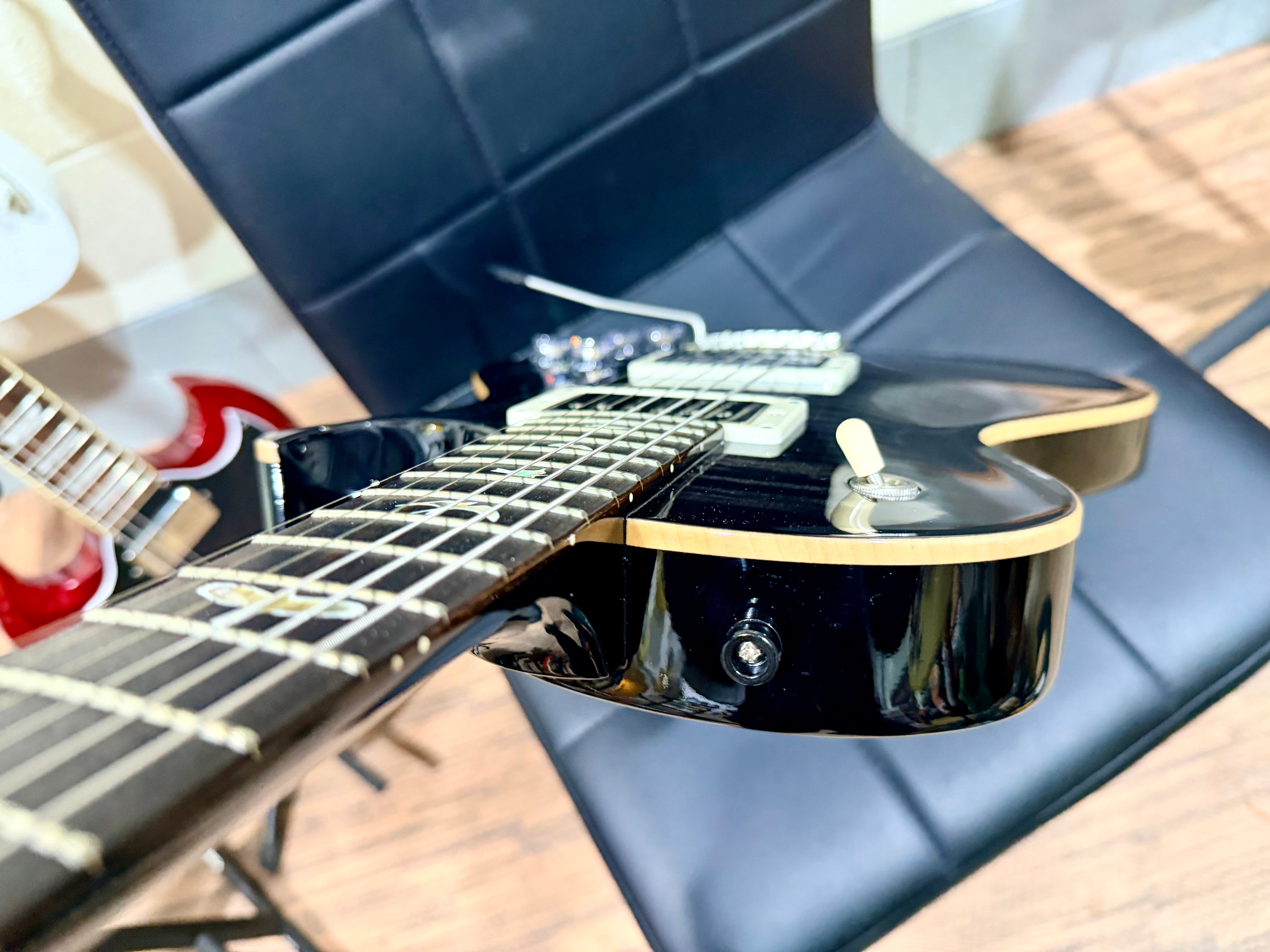 π₯2020π₯ PRS Mark Tremonti Signature USA Charcoal Contour Burst~ Case & Docs!