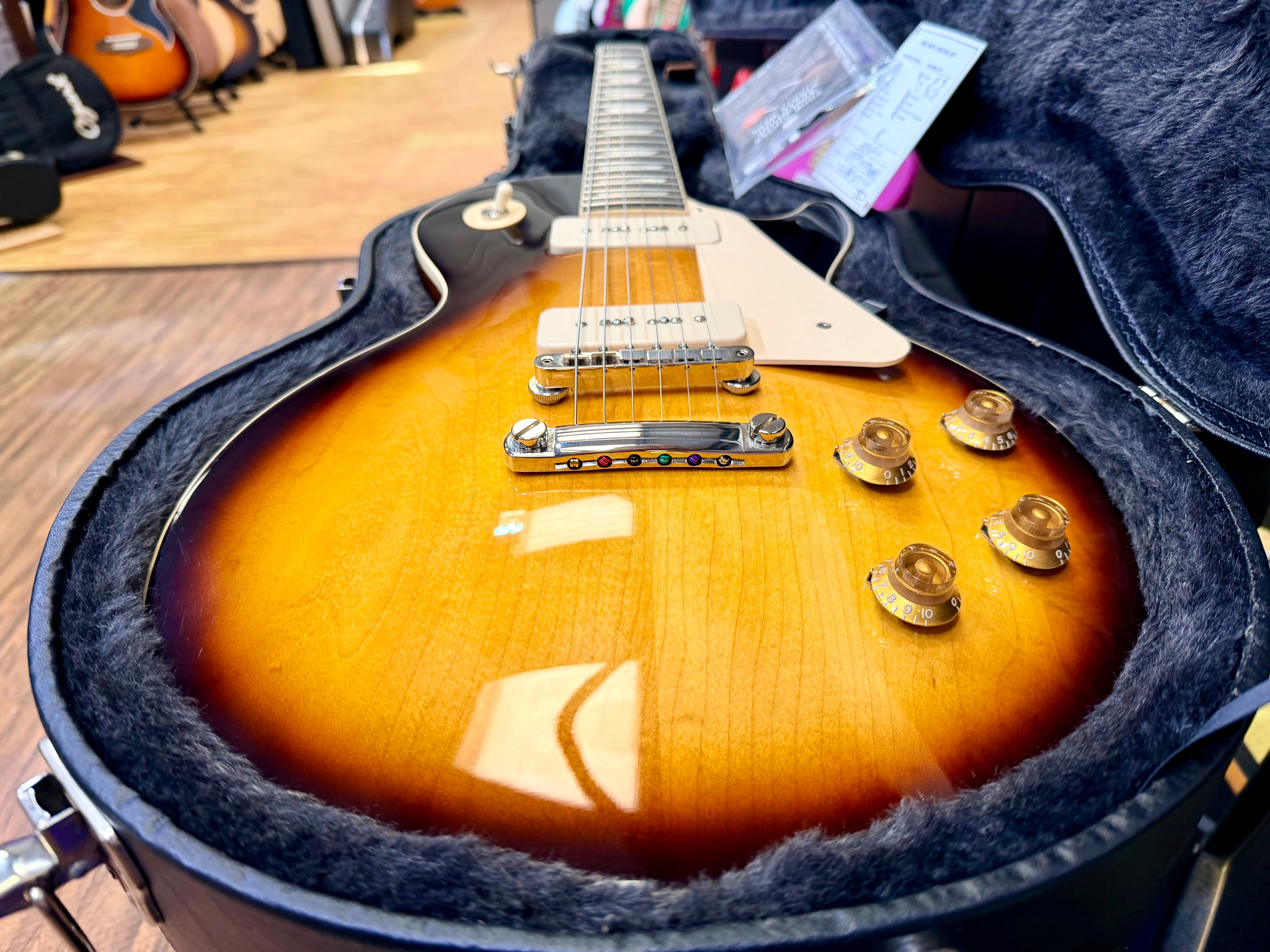 🔥2024 USA🔥 Gibson Les Paul Standard 50s P90~ Tobacco Burst + Gibson Hard Case!