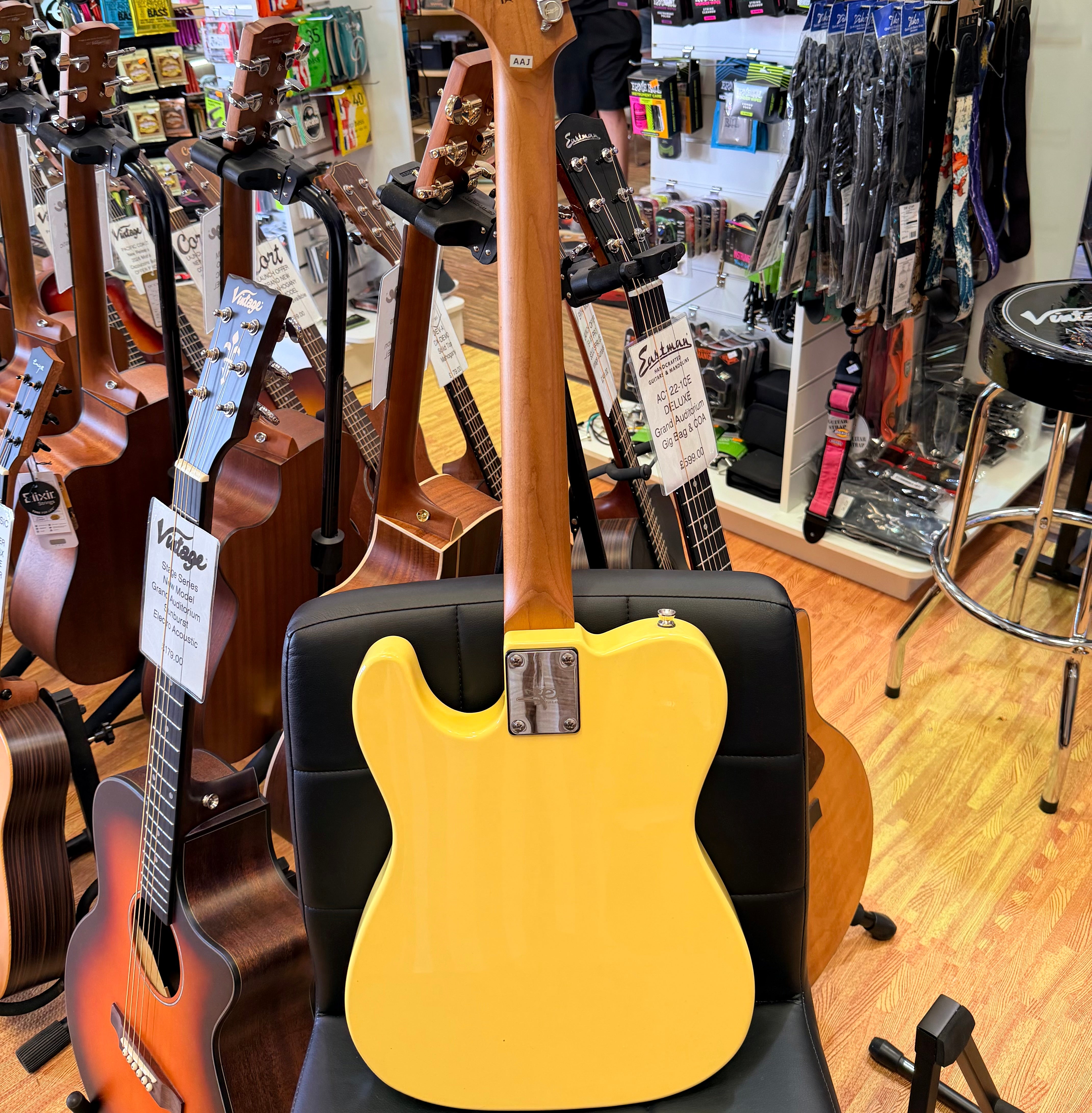 ⚡️NEW⚡️ Jet JT-300 Electric Guitar~ Butterscotch Blonde Guitar~ Telecaster Style
