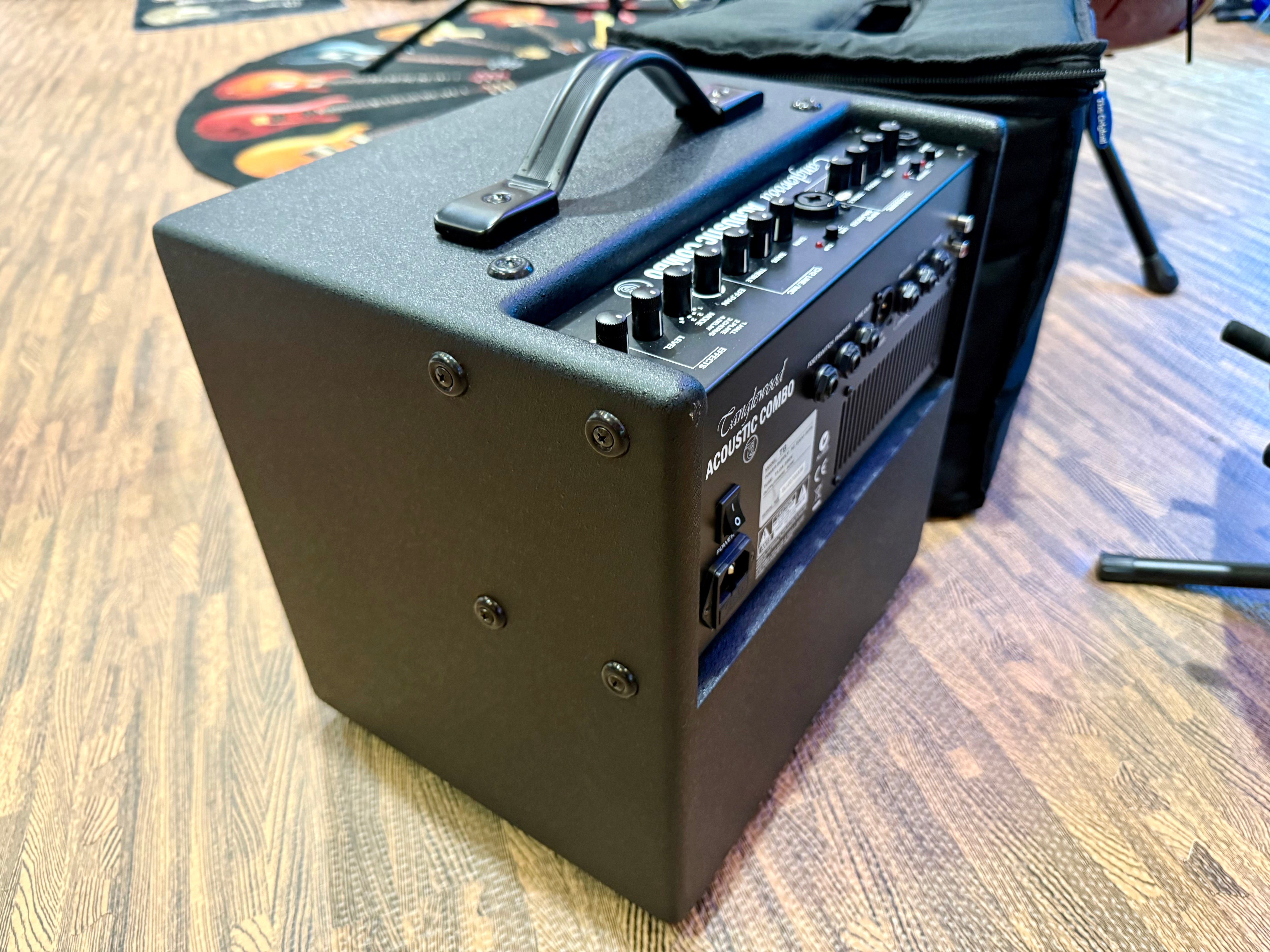 🎸 Tanglewood T6 Acoustic Guitar Amp~ 60w Combo Amplifier + Gig Bag 🎸