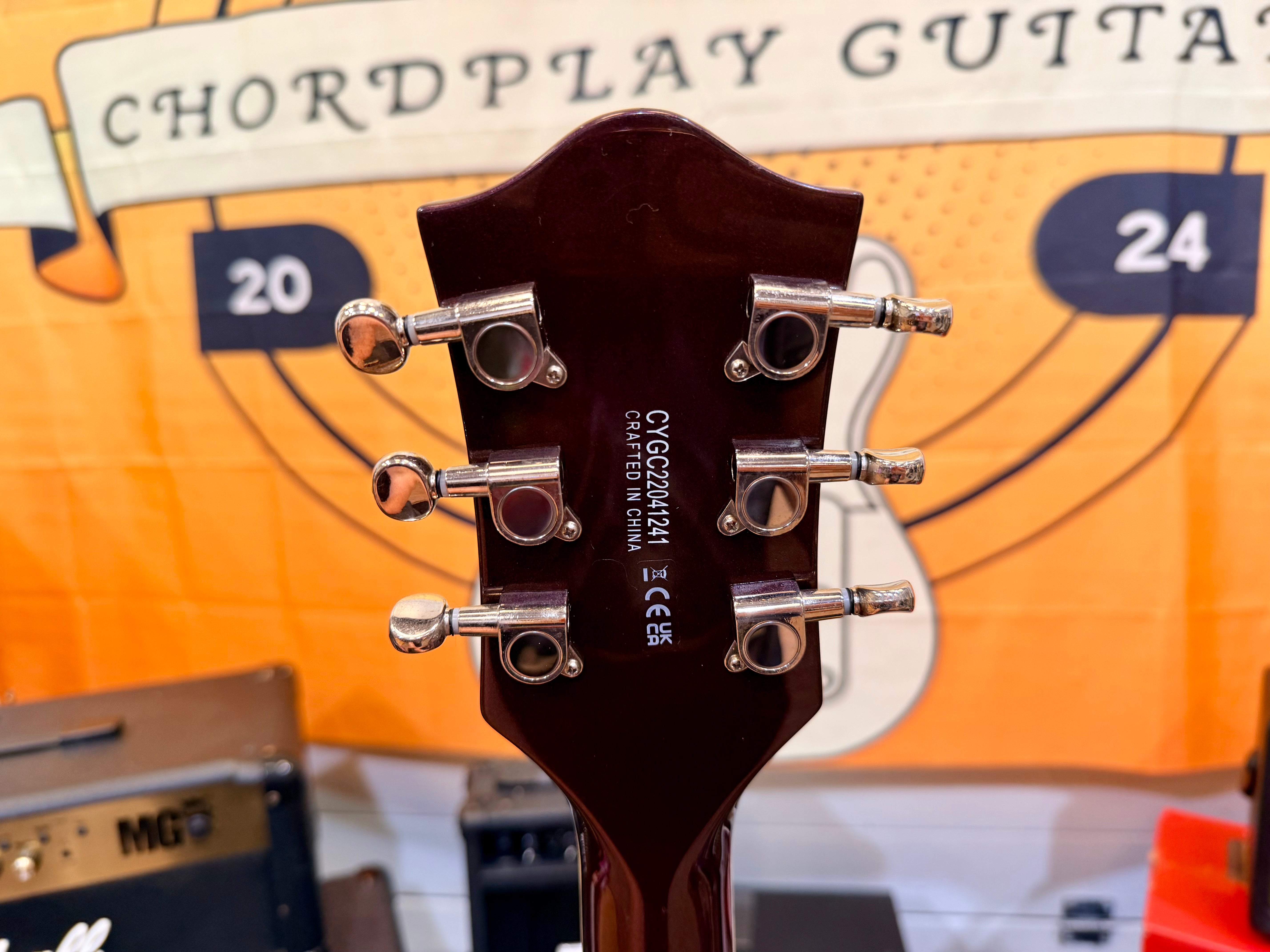 π2022π Gretsch G5655T Electromatic Center Block Jr. Dark Cherry Metallic!