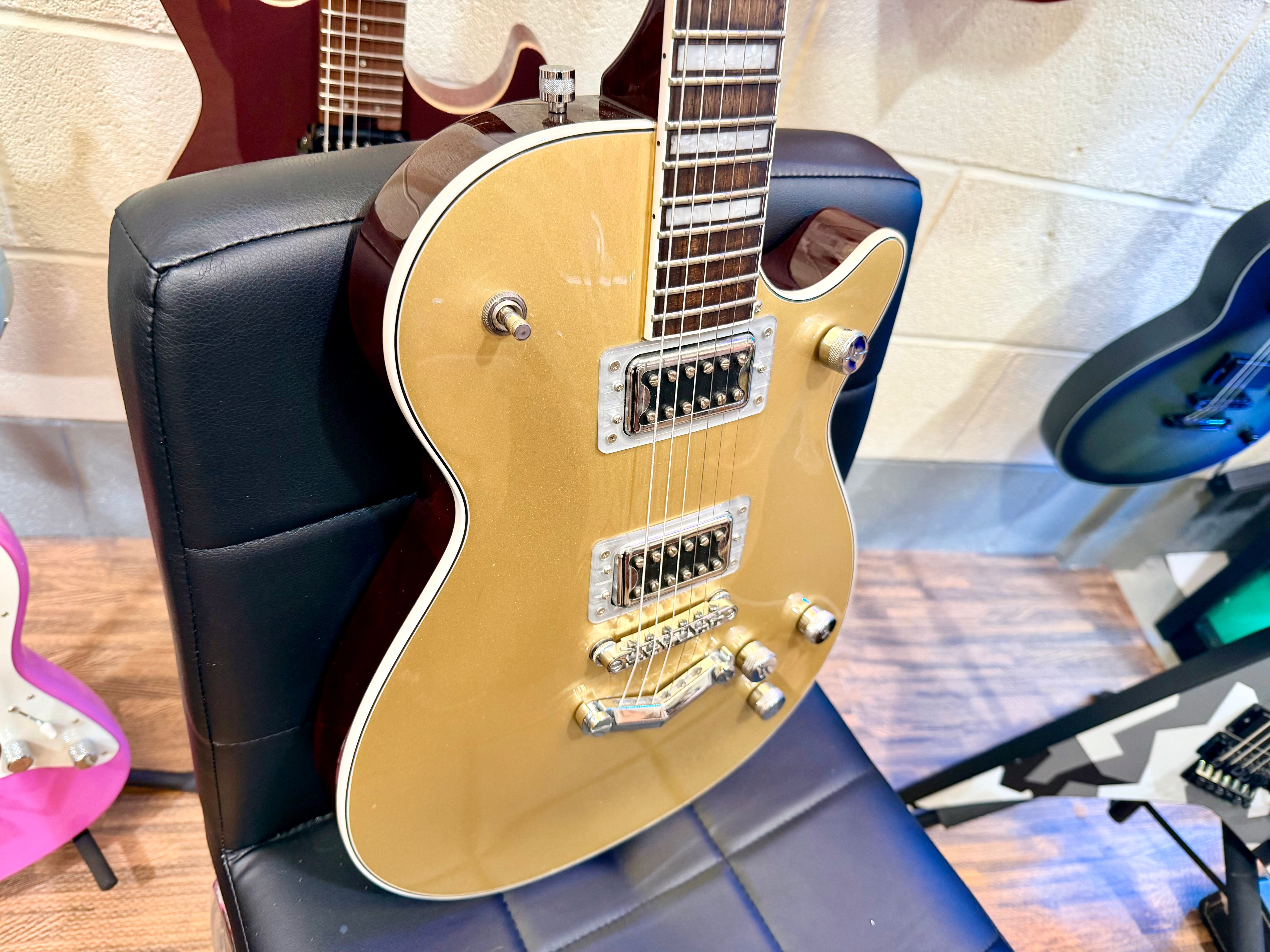 π2021π Gretsch G5220 Electromatic Jet BT Single-Cut~ Casino Gold Hardtail!