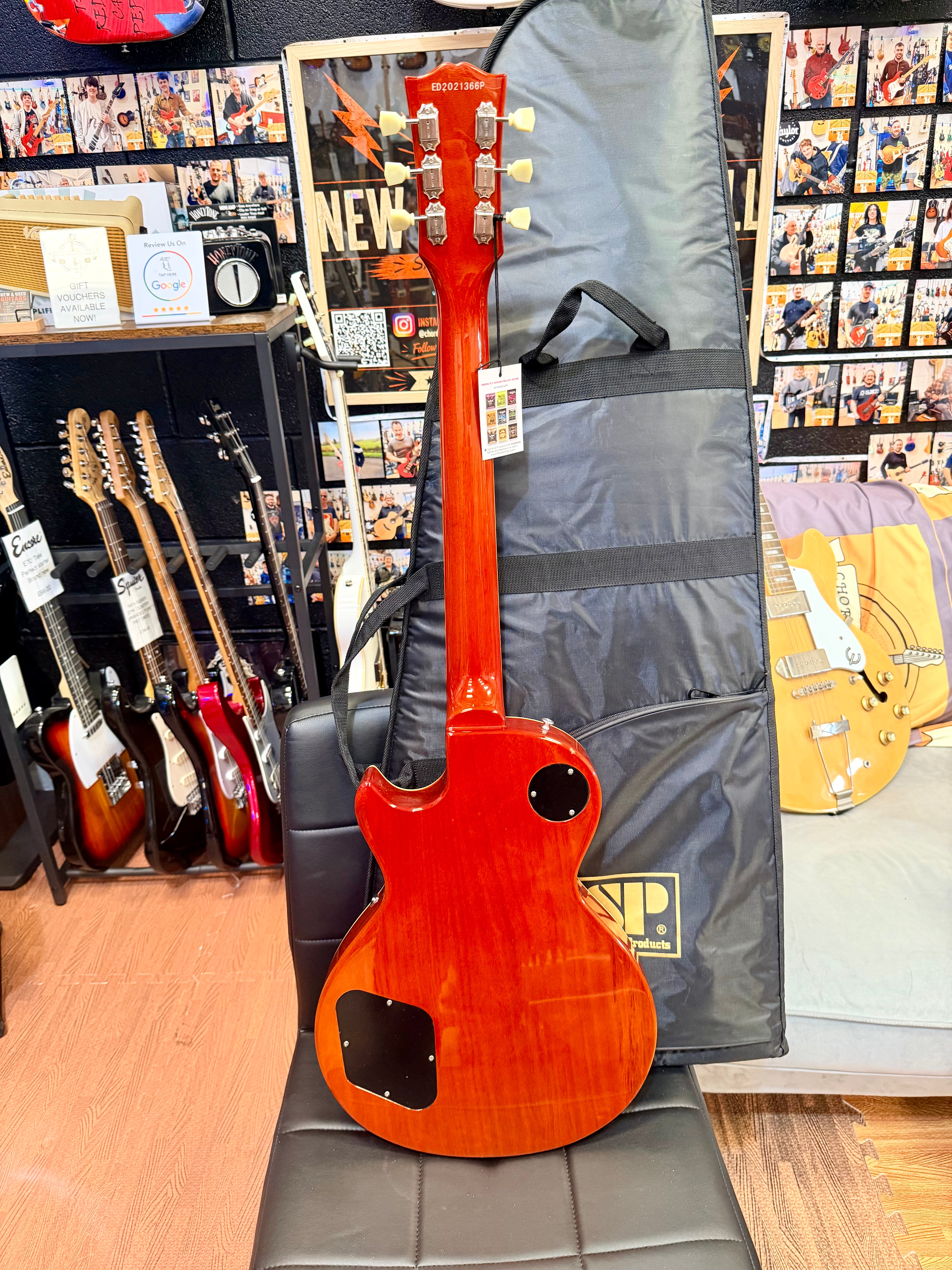🇯🇵JAPAN🇯🇵 Edwards E-LP-125SD Honey Burst MIJ 2020~ Les Paul~ Seymour Duncan!