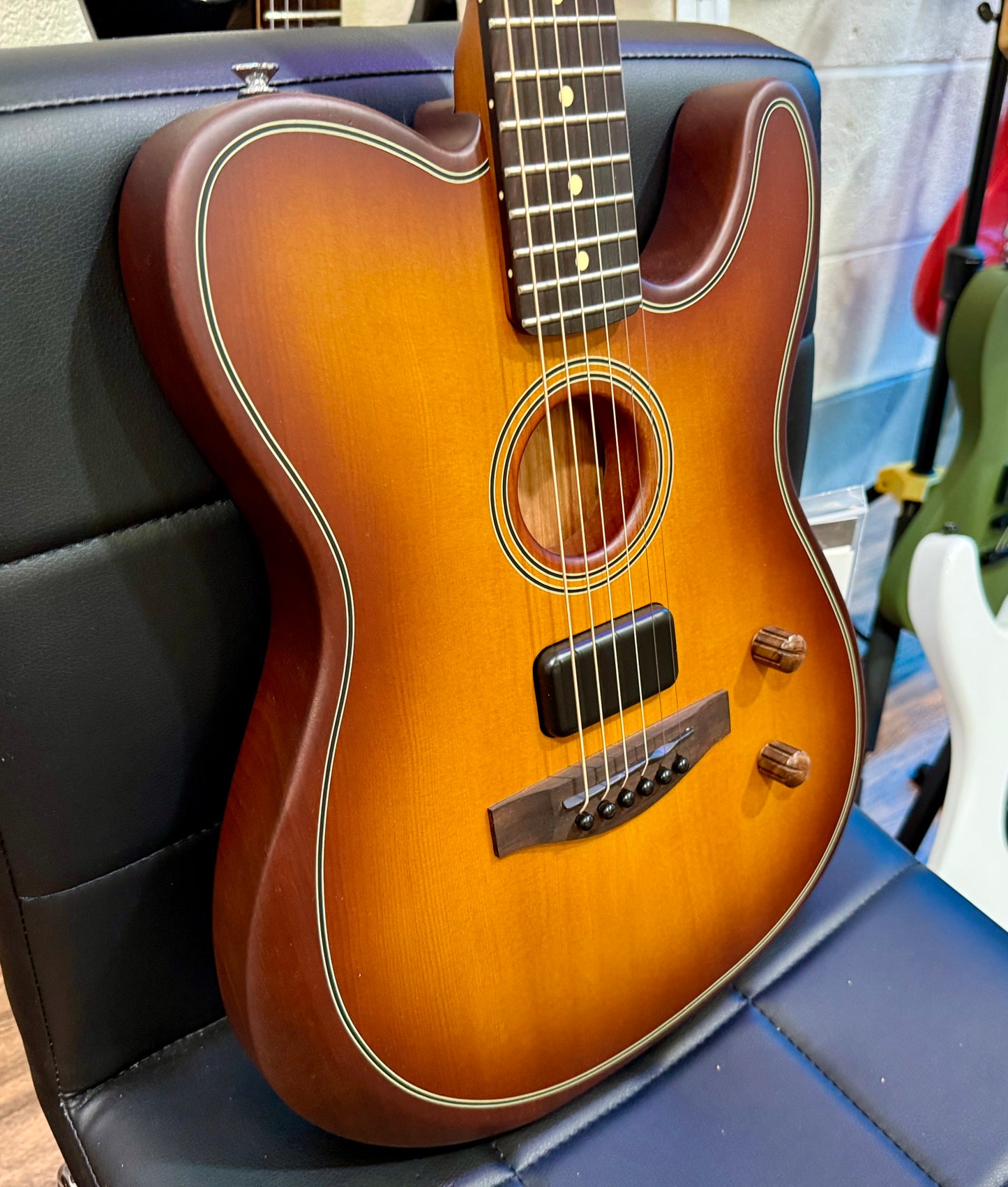 🔥BRAND NEW🔥 2024 Fender Acoustasonic Standard Telecaster~ Honey Burst!