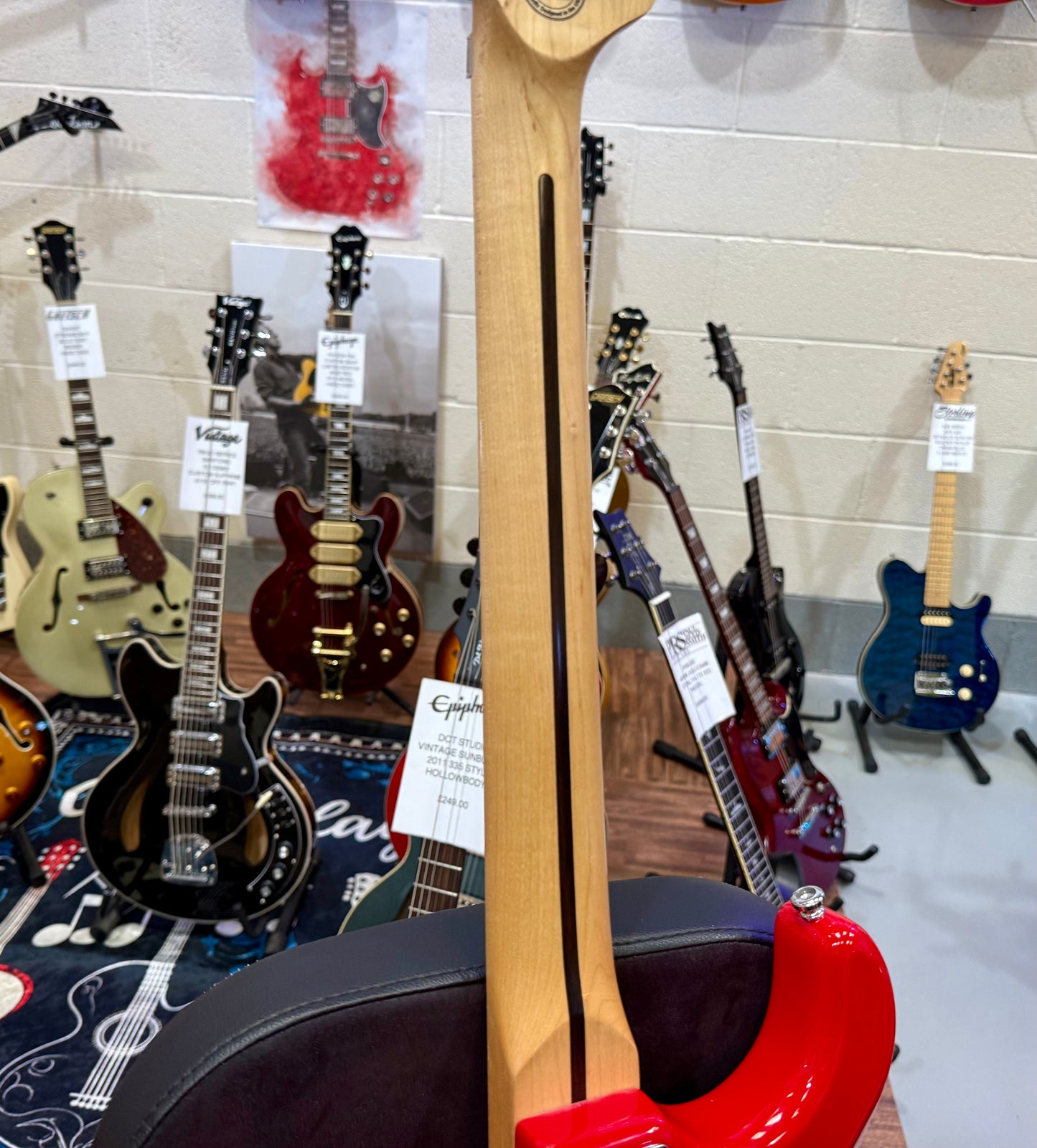 🔥RARE🔥 Kramer The 84 1984 Van Halen~ Diver Down Custom Ltd Edition~EVH D Tuna!
