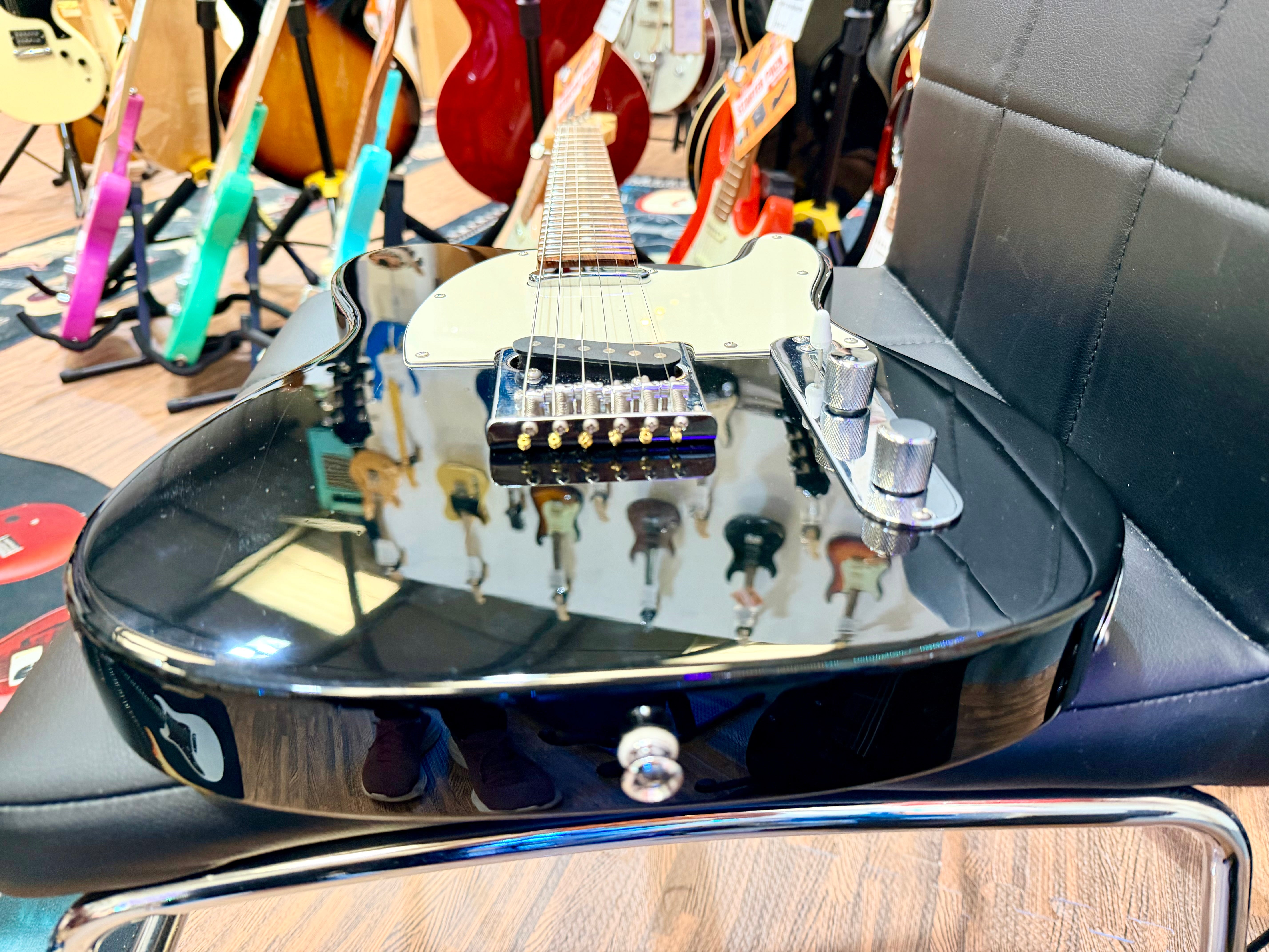 🎸RARE🎸 Tokai Goldstar Sound Telecaster Electric Guitar, Gloss Black!