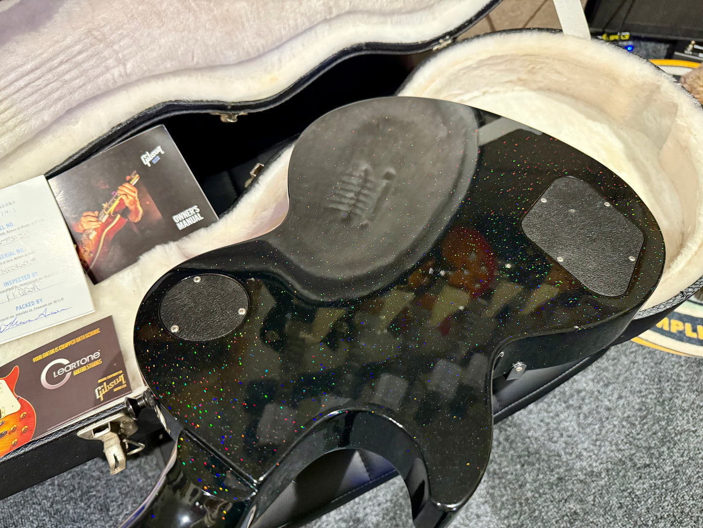 ✨120th ANNIVERSARY ✨ Gibson Les Paul Studio Pro Graphite Pearl Sparkle~USA 2014