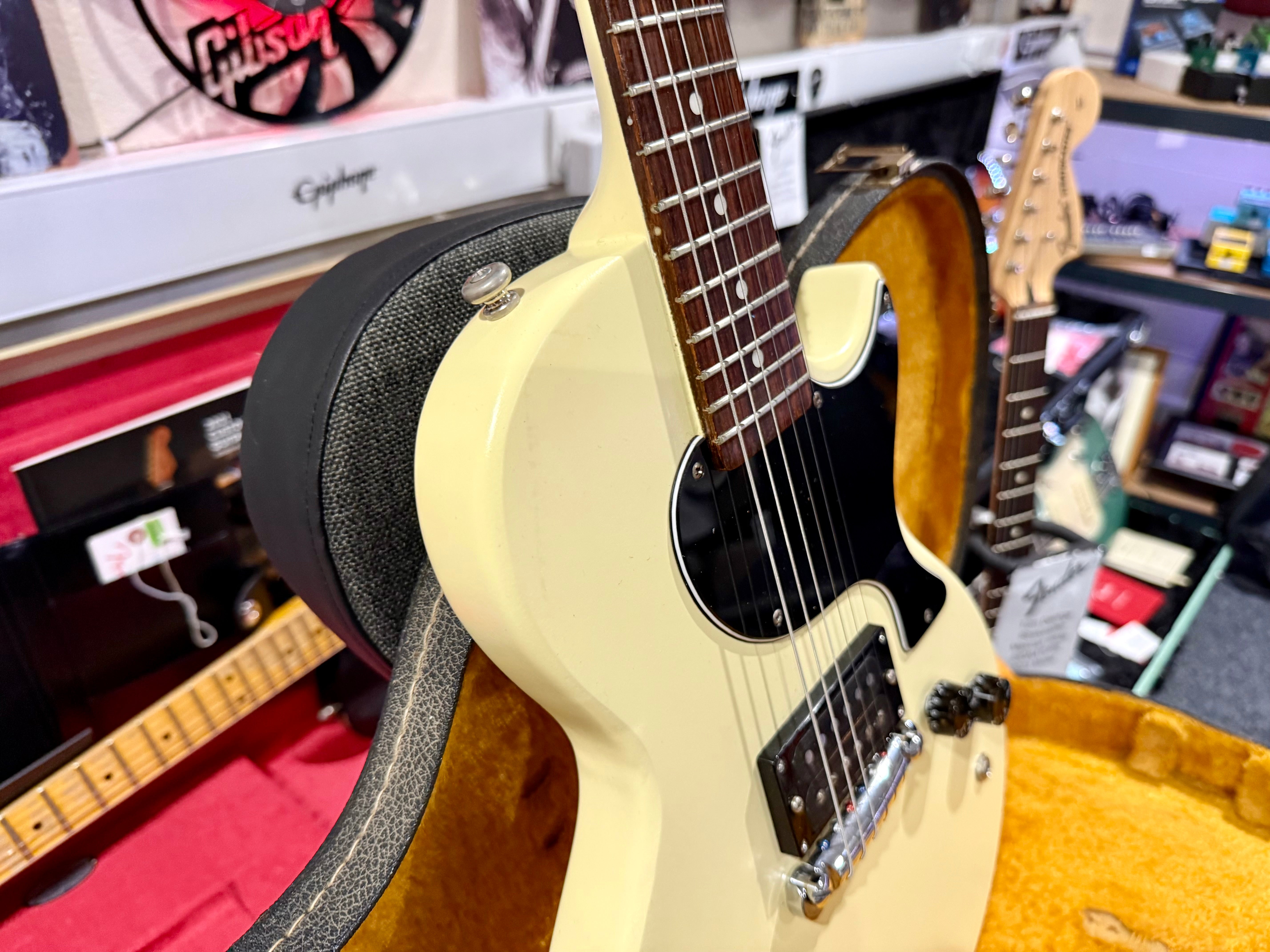 🌟RARE BUTTERMILK🌟 Gordon Smith GS1-60 Singlecut~Coil Split + Case~2006 UK Made