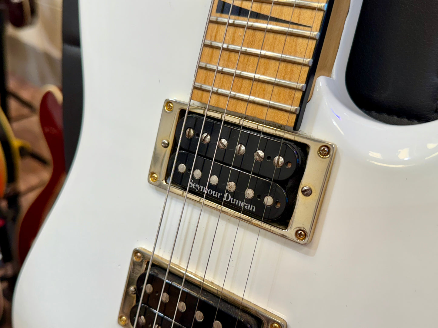 🌟JAPAN 2000’s🌟 Jackson Dinky DK2M~ Snow White~ Floyd Rose~ Seymour Duncan!