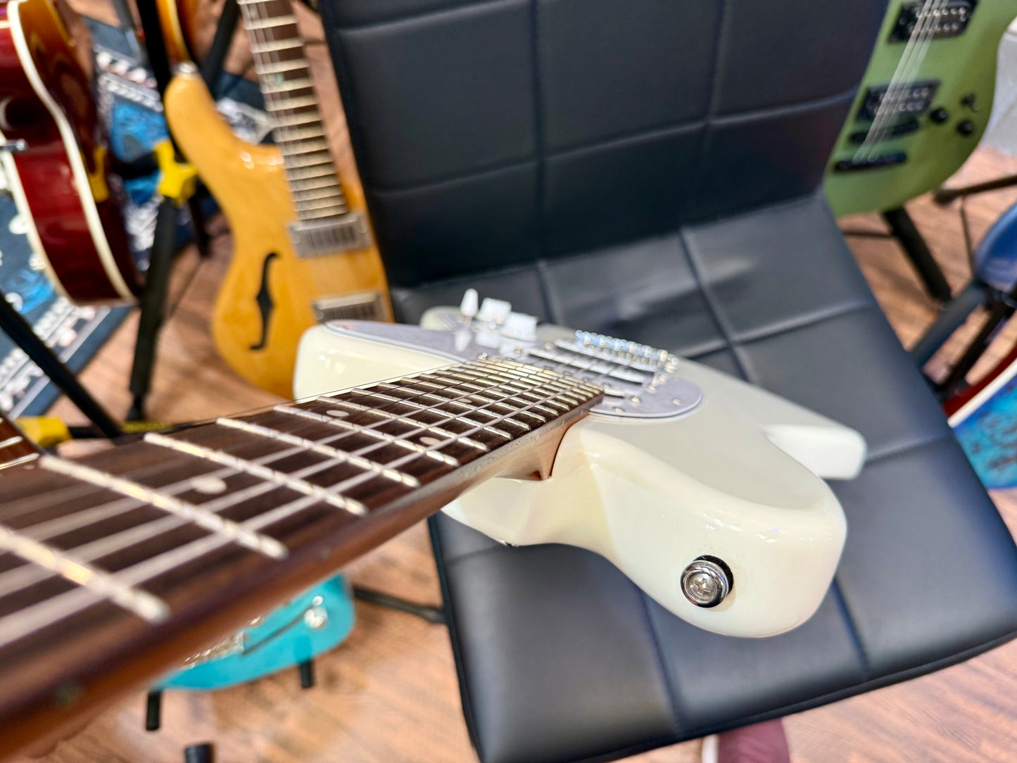 🔥MINT🔥 Ibanez ICHI00 Talman Style Guitar~ Vintage White ~ Ichika Nito Model!