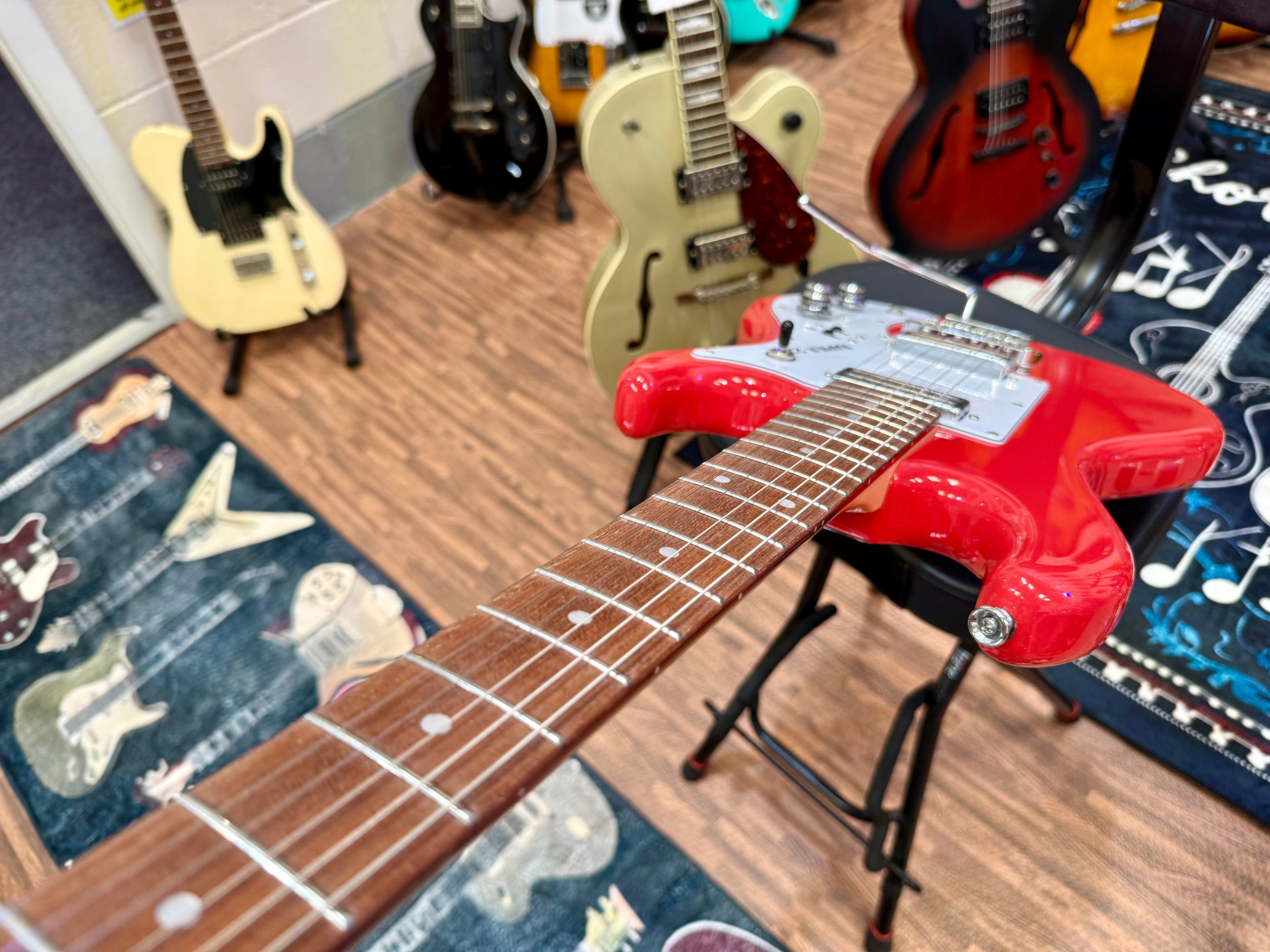 🔥SPECIAL OFFER🔥 NEW Rapier 22 Electric Guitar ~ Fiesta Red!