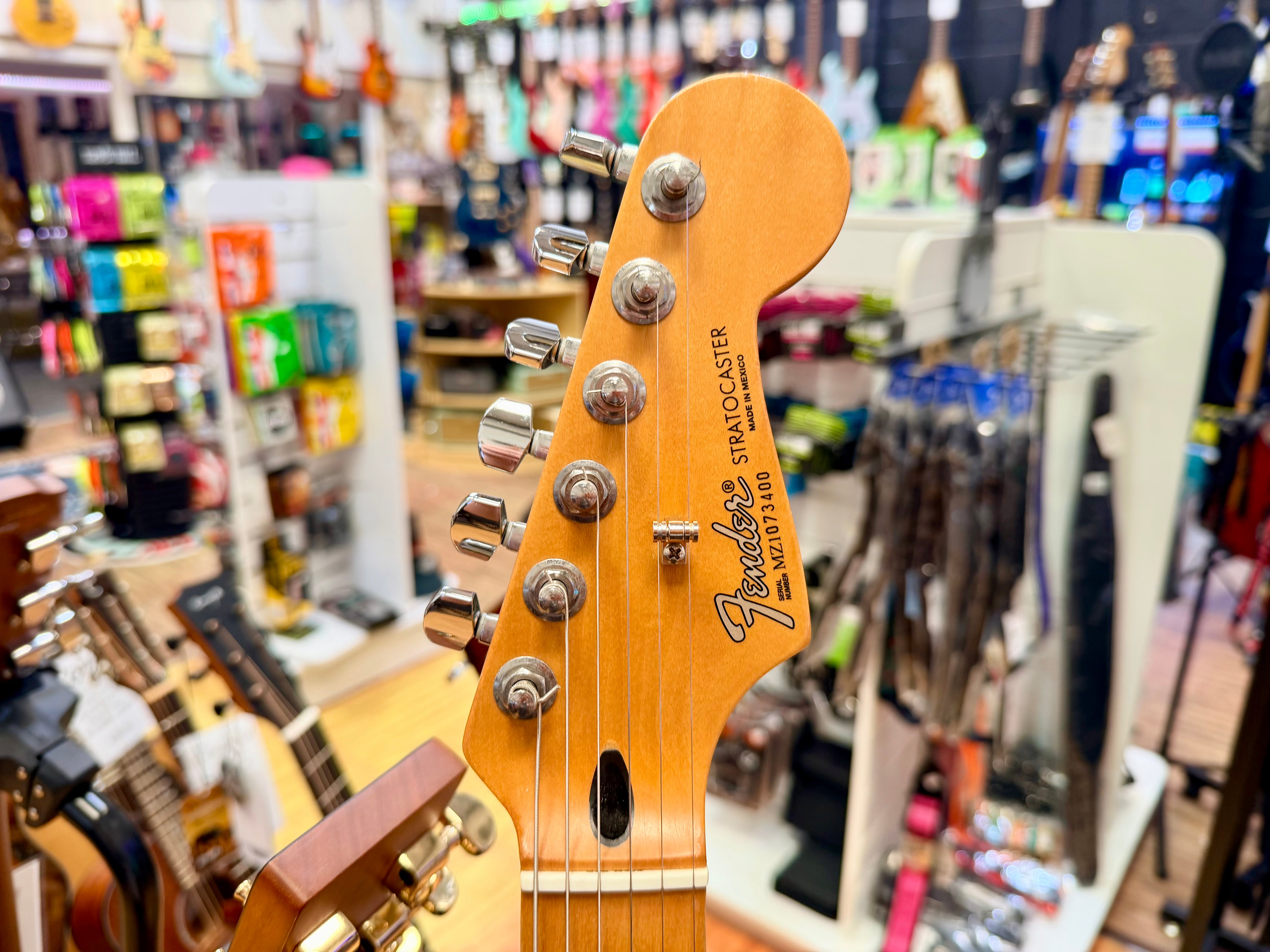 ✨2001✨ Fender Mexican Standard Stratocaster Midnight Blue~ MIM Rare Colour!