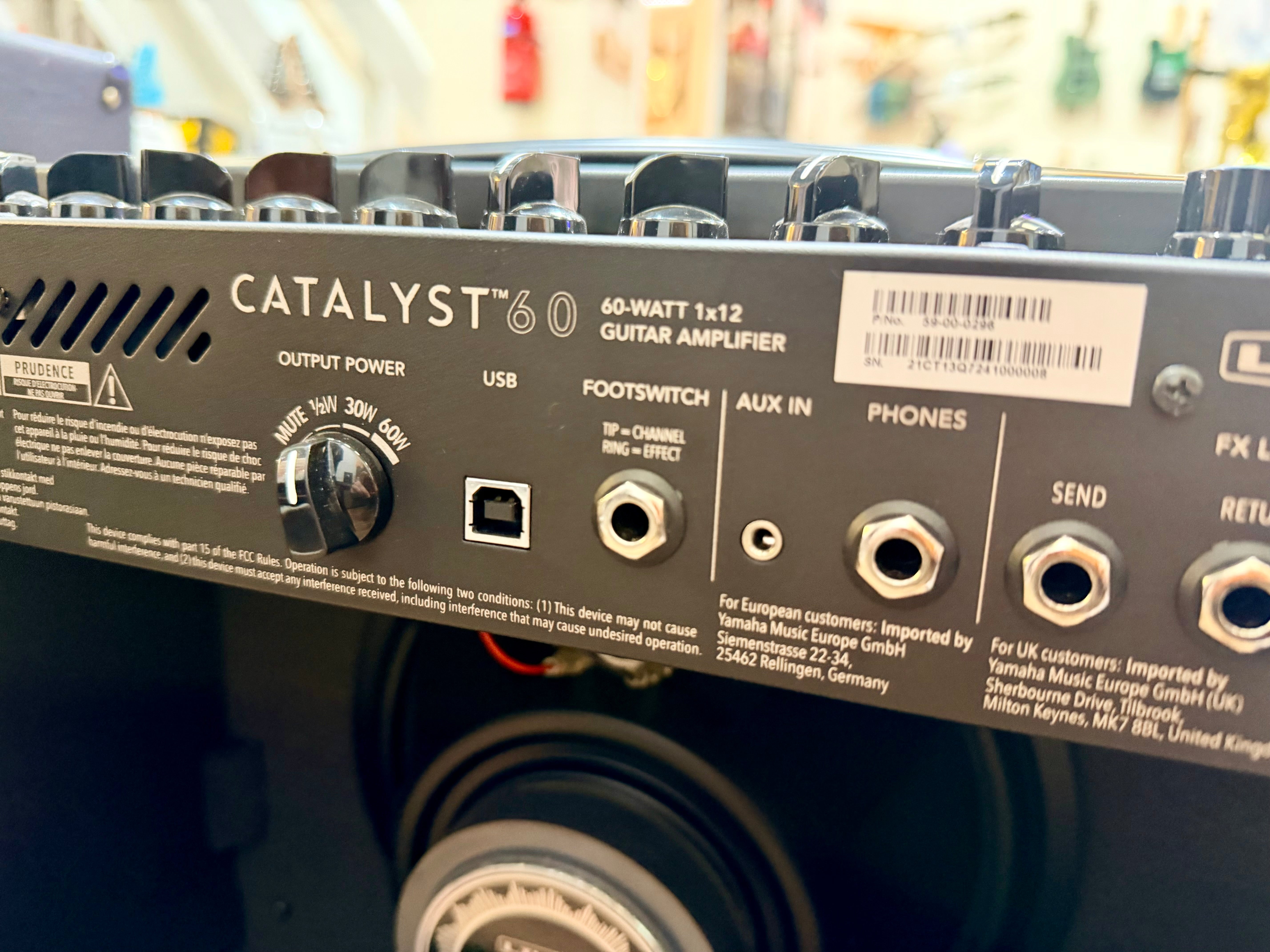 🔥EX-DEMO🔥 Line 6 Catalyst 60 Electric Guitar Combo Amp~ Footswitch & Cover!