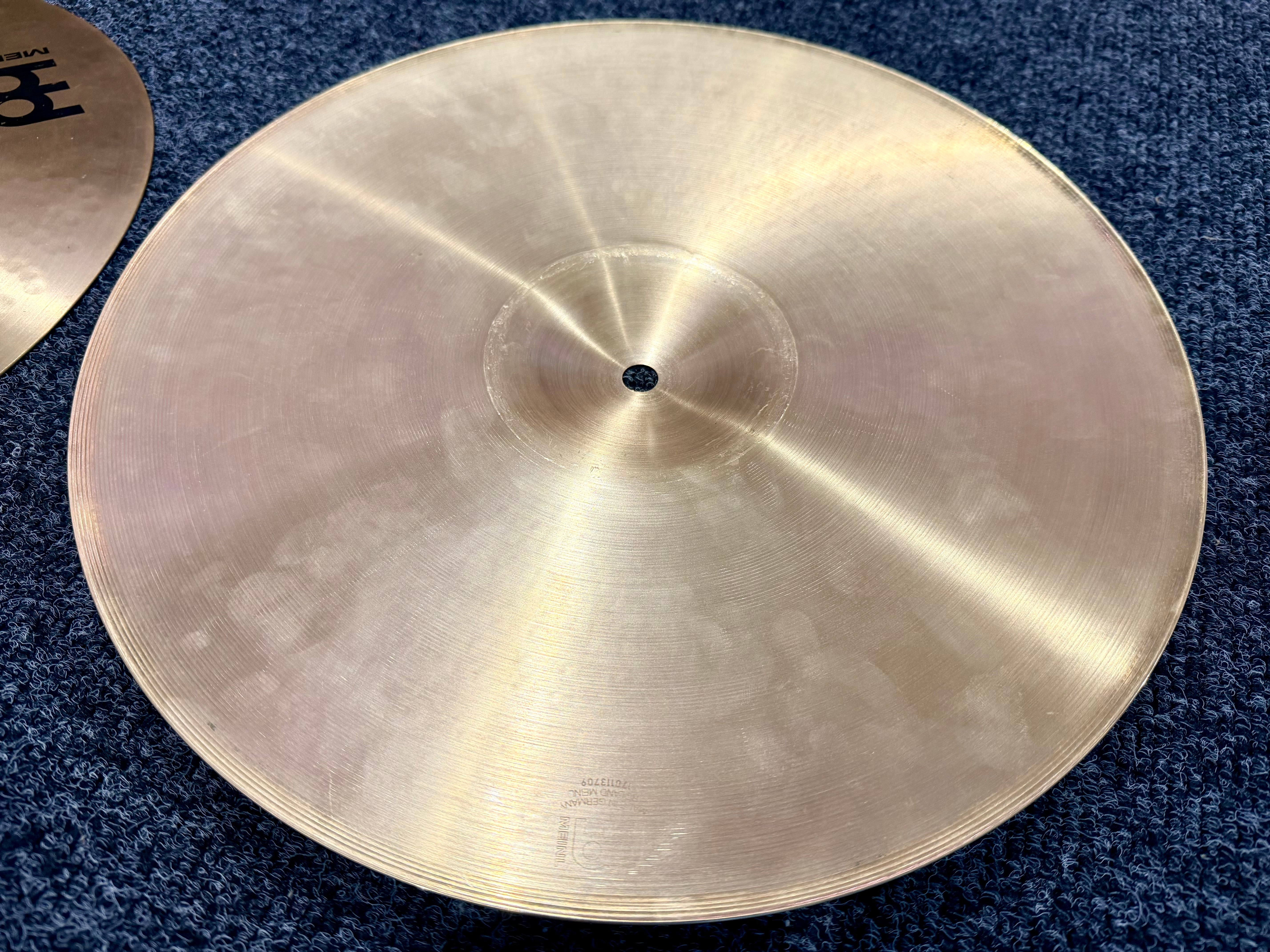 🥁 Meinl Pure Alloy 15" Medium Hi-Hat Cymbal Pair~ Drum Cymbals Hats 🥁