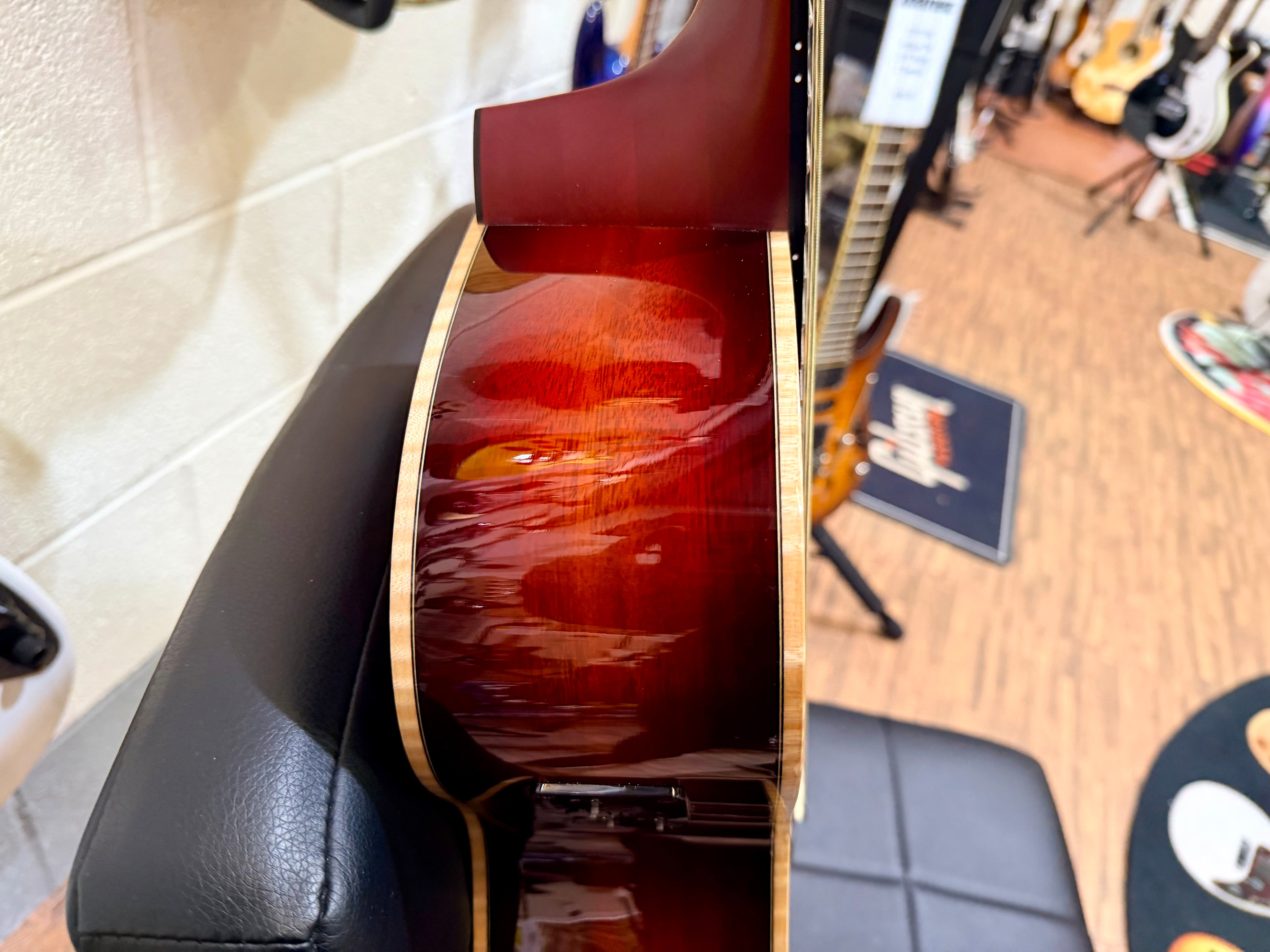 🌟MINT🌟 Faith FVBMB Venus Trembesi Blood Moon Burst~ Electro Acoustic~ Hard Case!