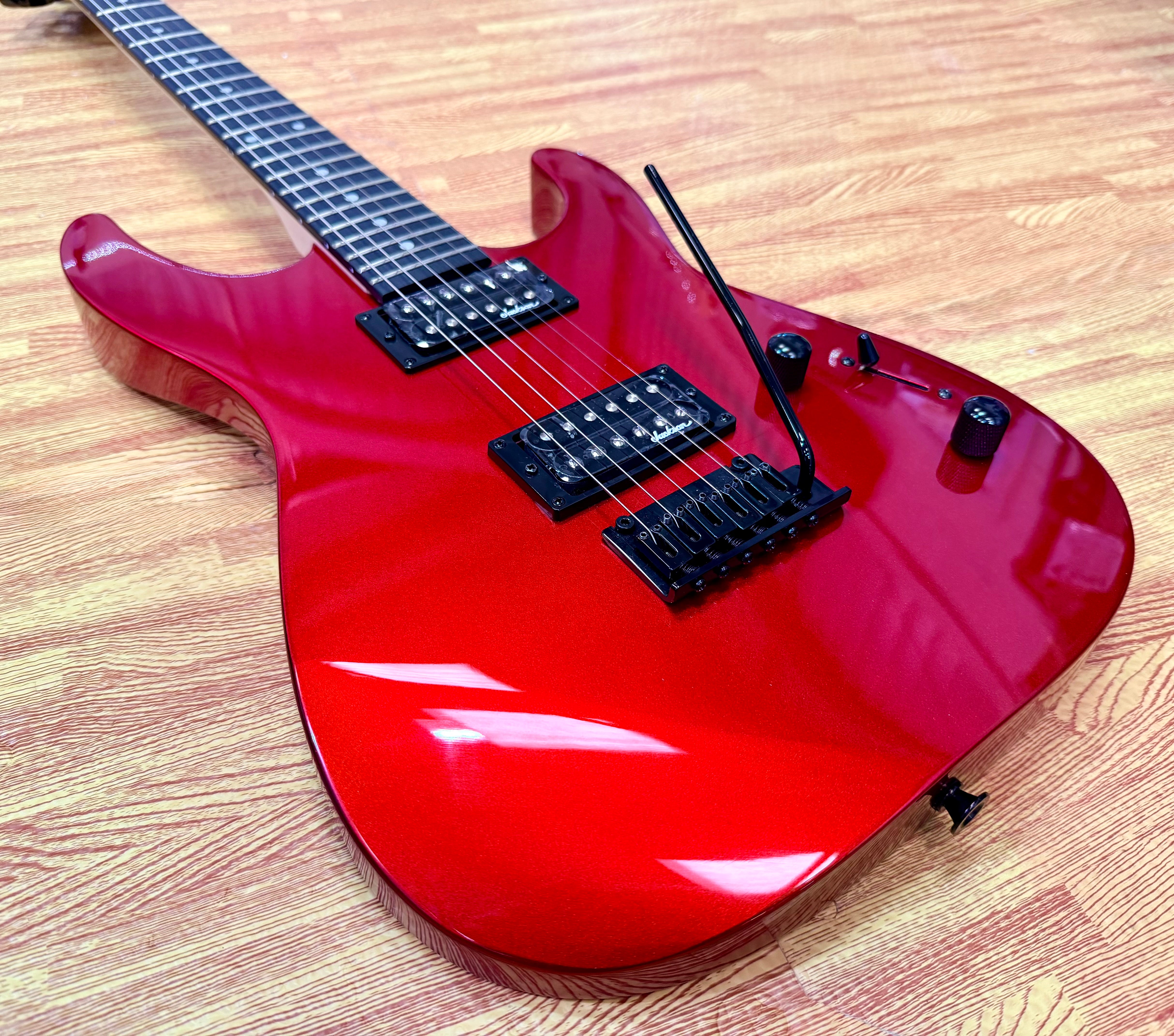 🔥NEW🔥 Jackson JS11 Dinky Metallic Red HH~ Electric Guitar Open Box!