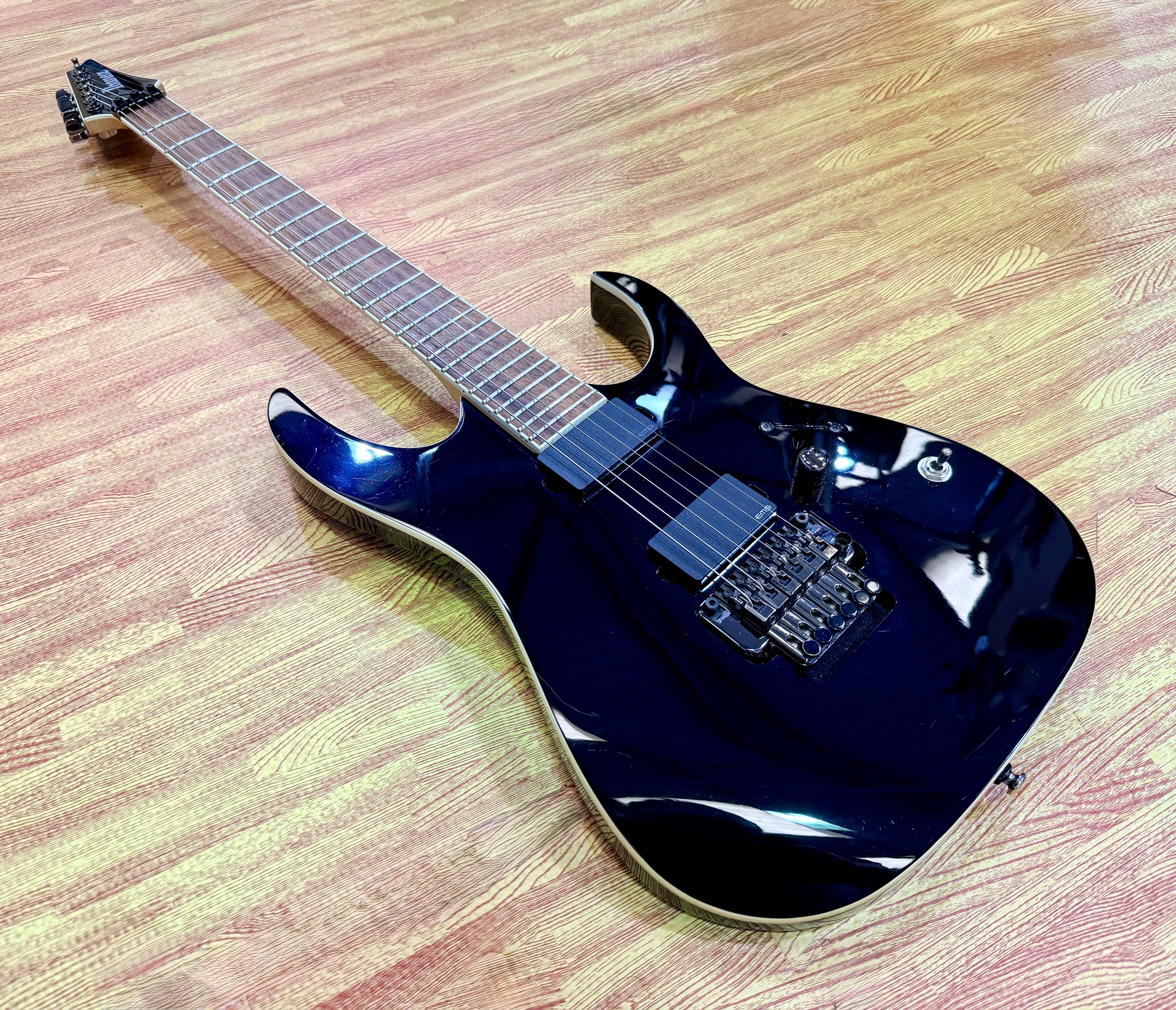 🔥2013🔥 Ibanez RGIR20E Iron Label Black~ EMG 81/60~ 24V Active Battery Mod!