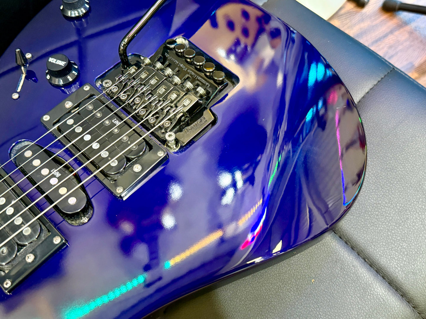 🔥1994 KOREA🔥 Ibanez RG470 JB Superstrat~ Jewel Blue~ Rosewood & Locking Trem!