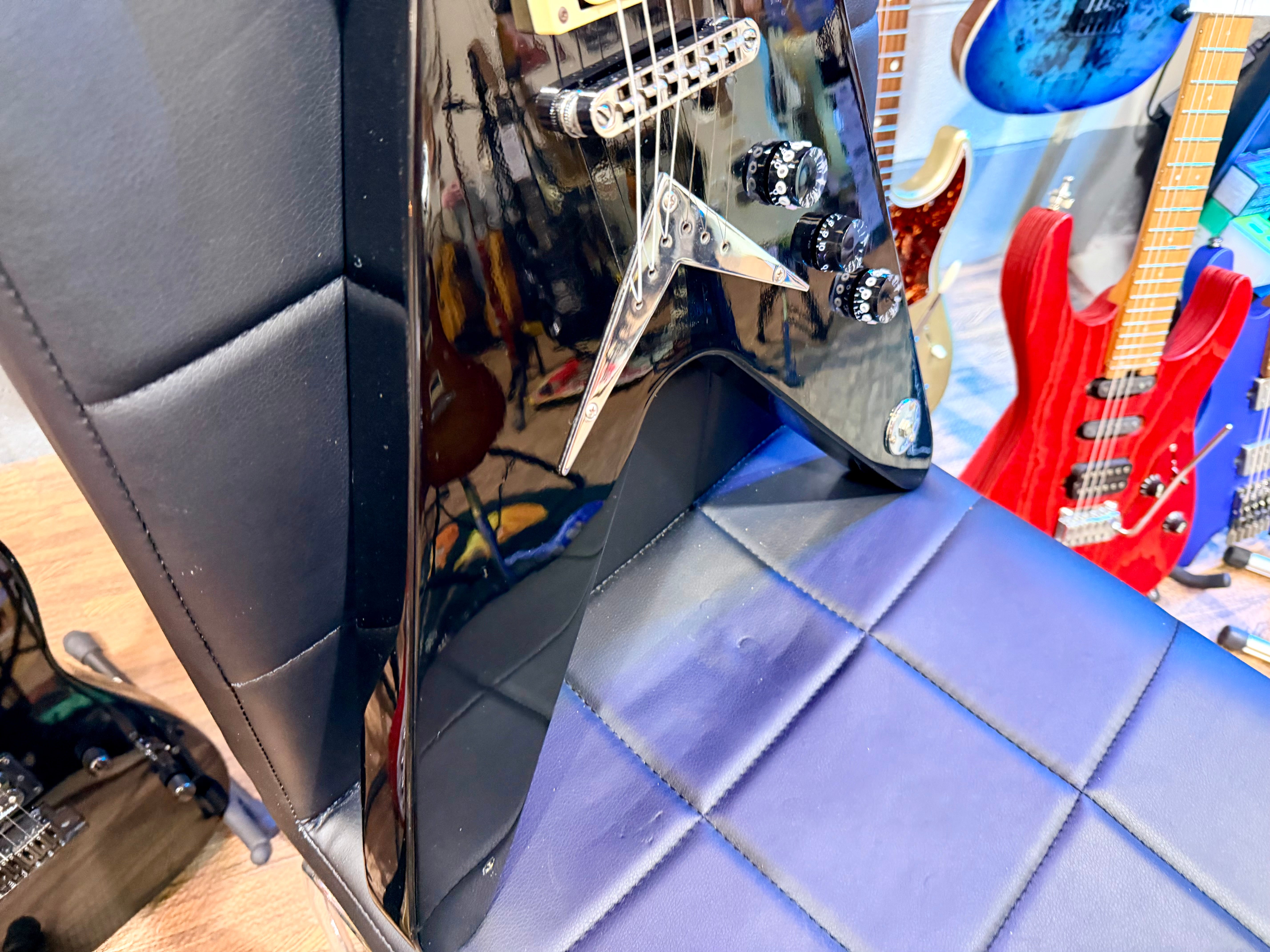 🔥 DIMEBAG DARRELL 🔥 Dean DBD T Tribute ML Dimebag Model~ Gloss Black~ Mid 00’s