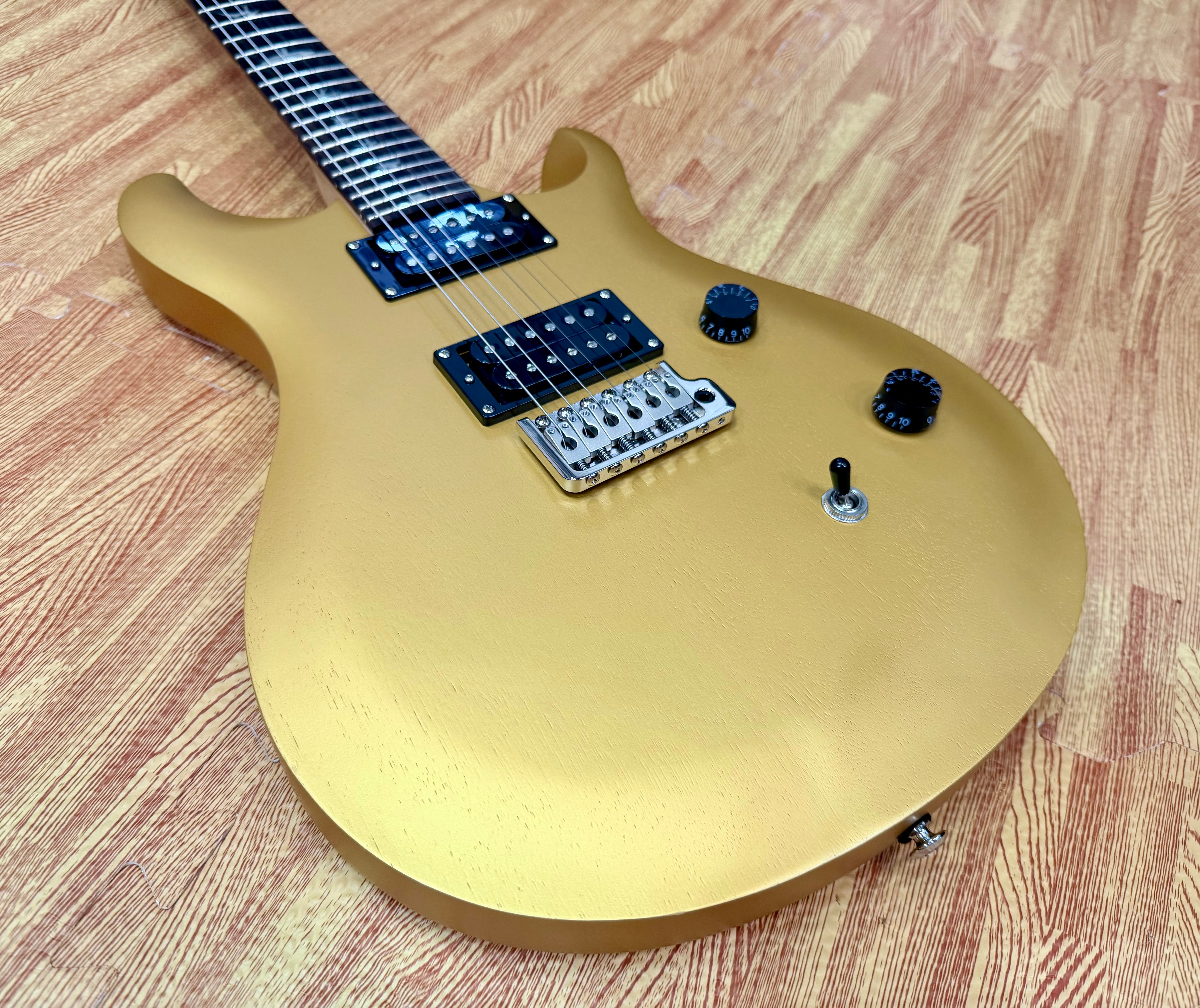 ⚡️EX-DEMO⚡️ PRS SE CE24 Standard Satin Metallic Gold~ 2026 Model + GigBag!