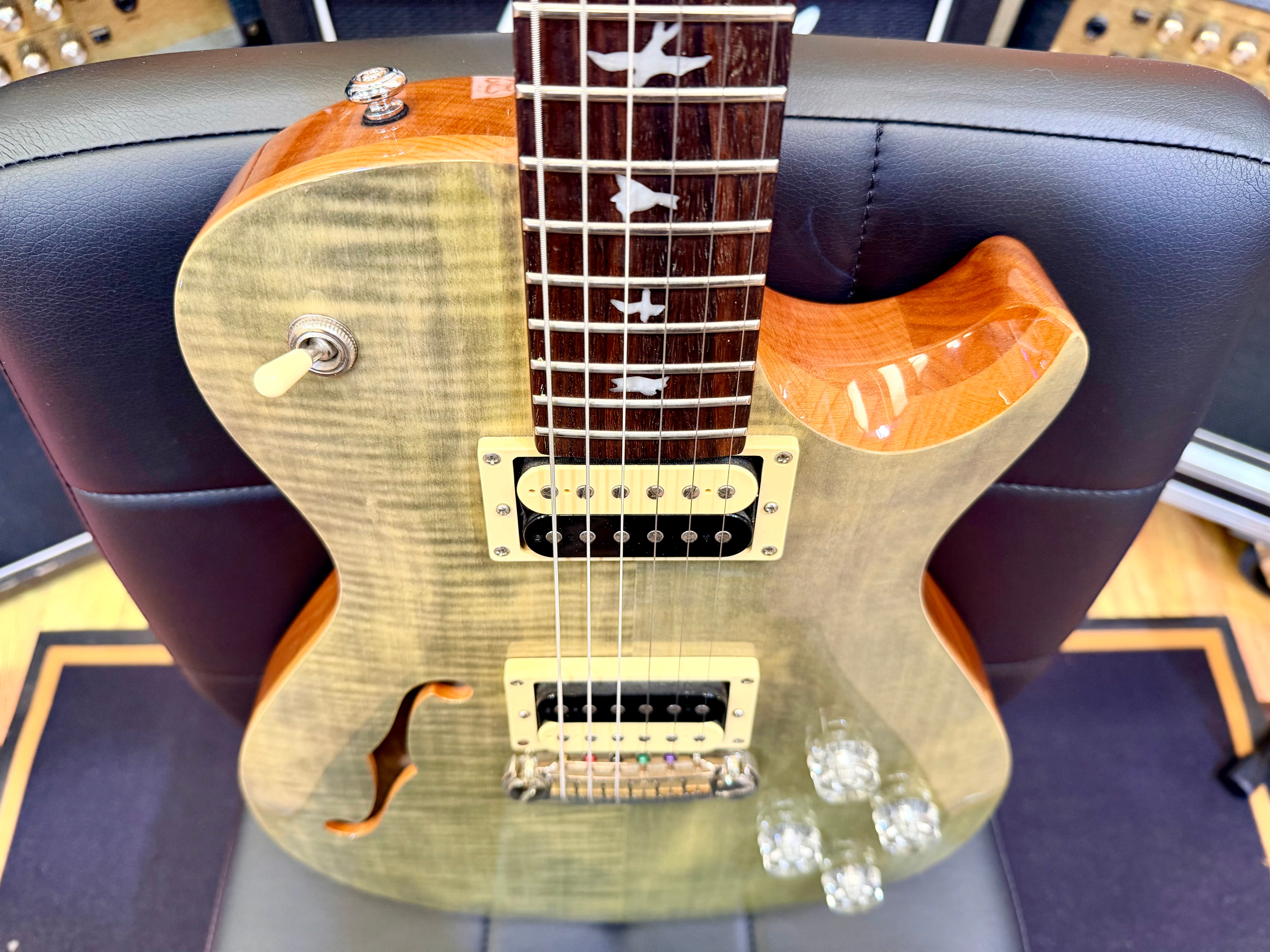 π2017π PRS SE Zach Myers Signature Semi-Hollow Guitar~ Trampas Green + GigBag!