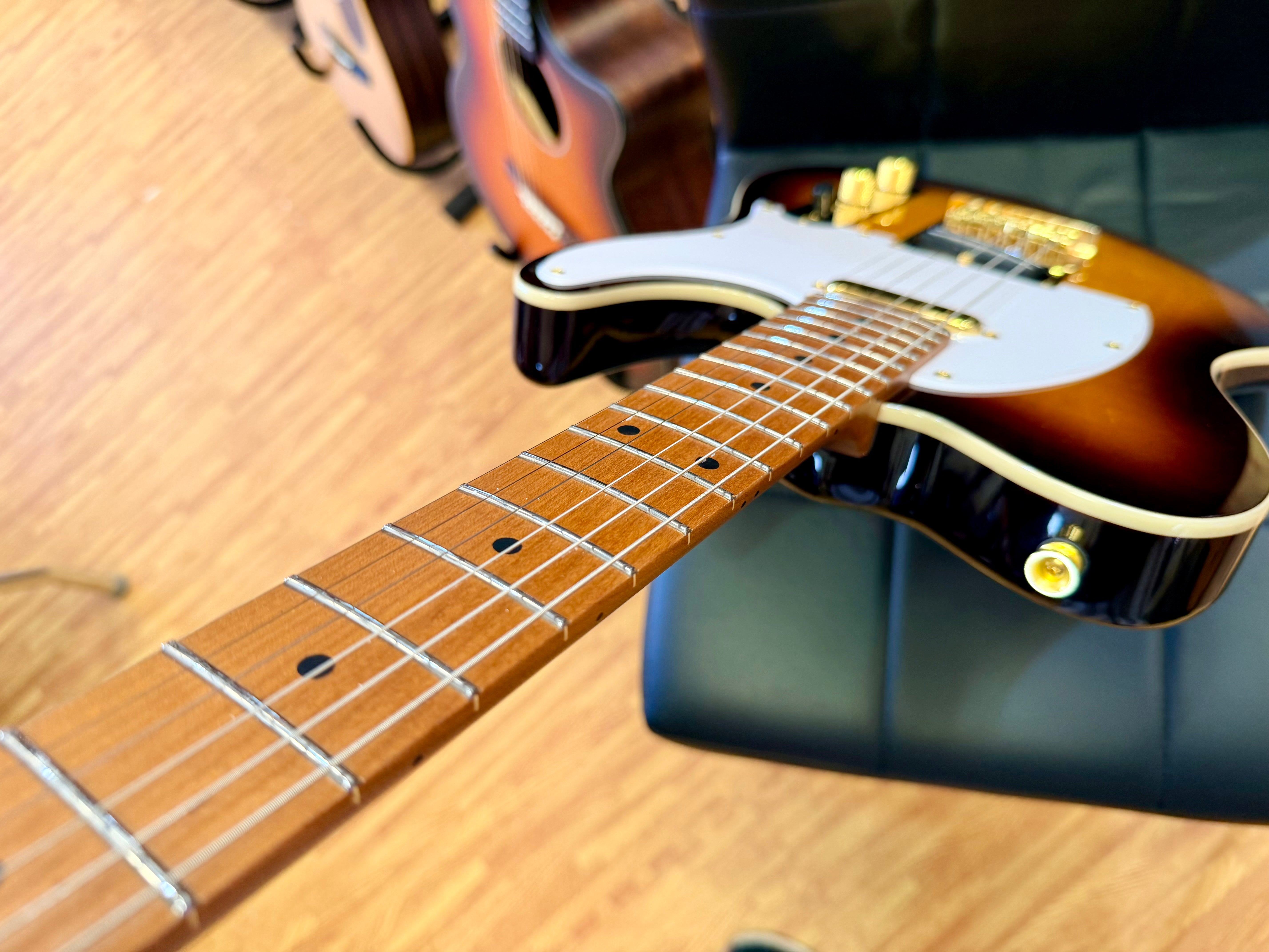 ⚡️NEW⚡️ JET JT-600 Tobacco Burst Electric Guitar~ Richie Kotzen~ Flamed Maple!