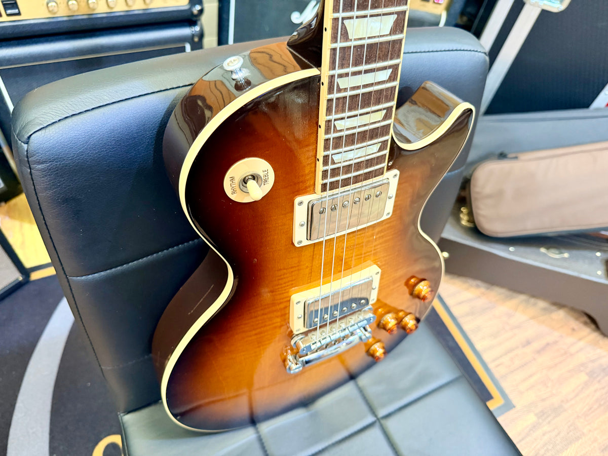 ✨2011✨ Gibson Les Paul Traditional Plus Top Desert Burst + OHSC & Certificate!