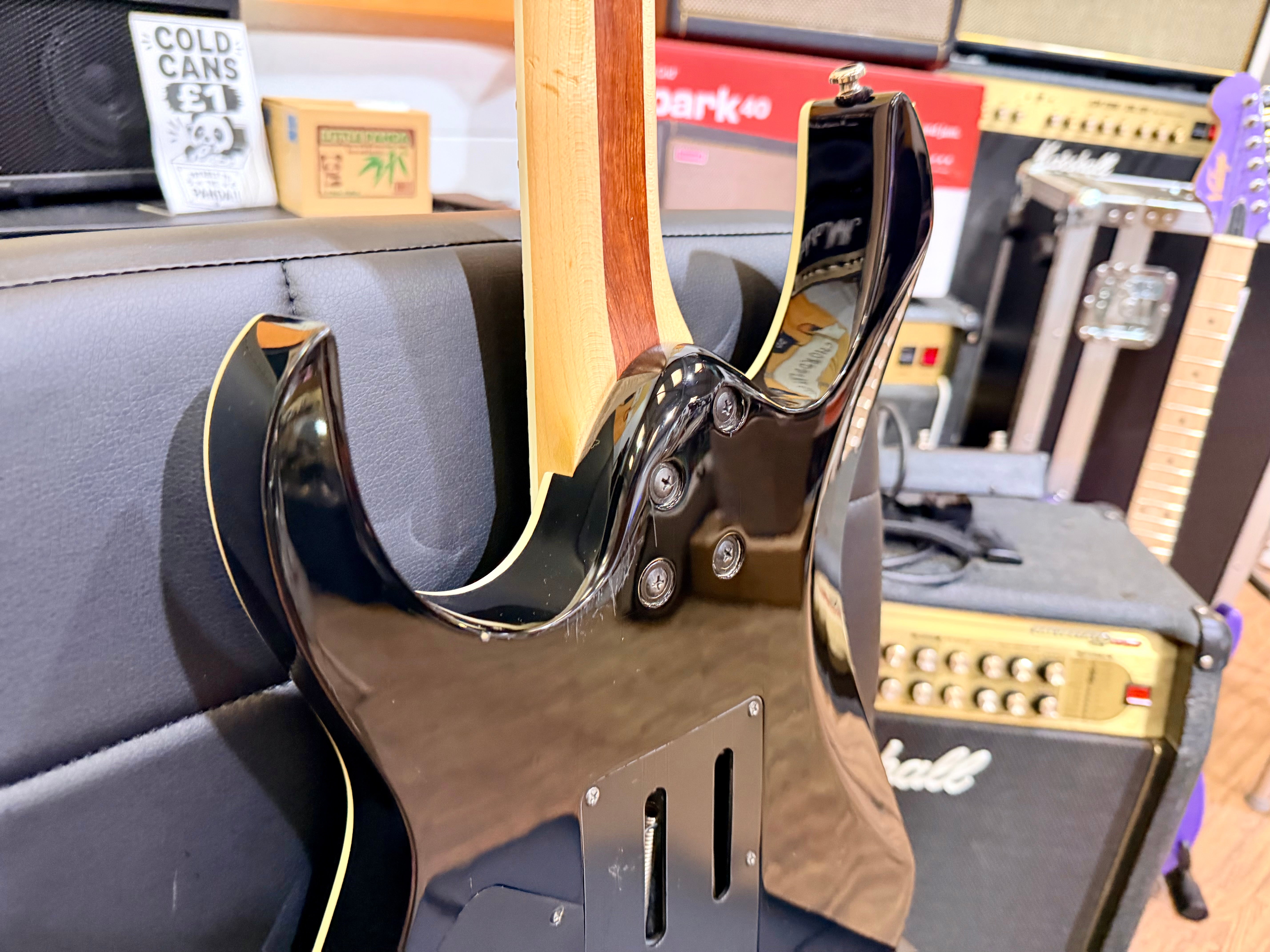 🔥2013🔥 Ibanez RGIR20E Iron Label Black~ EMG 81/60~ 24V Active Battery Mod!