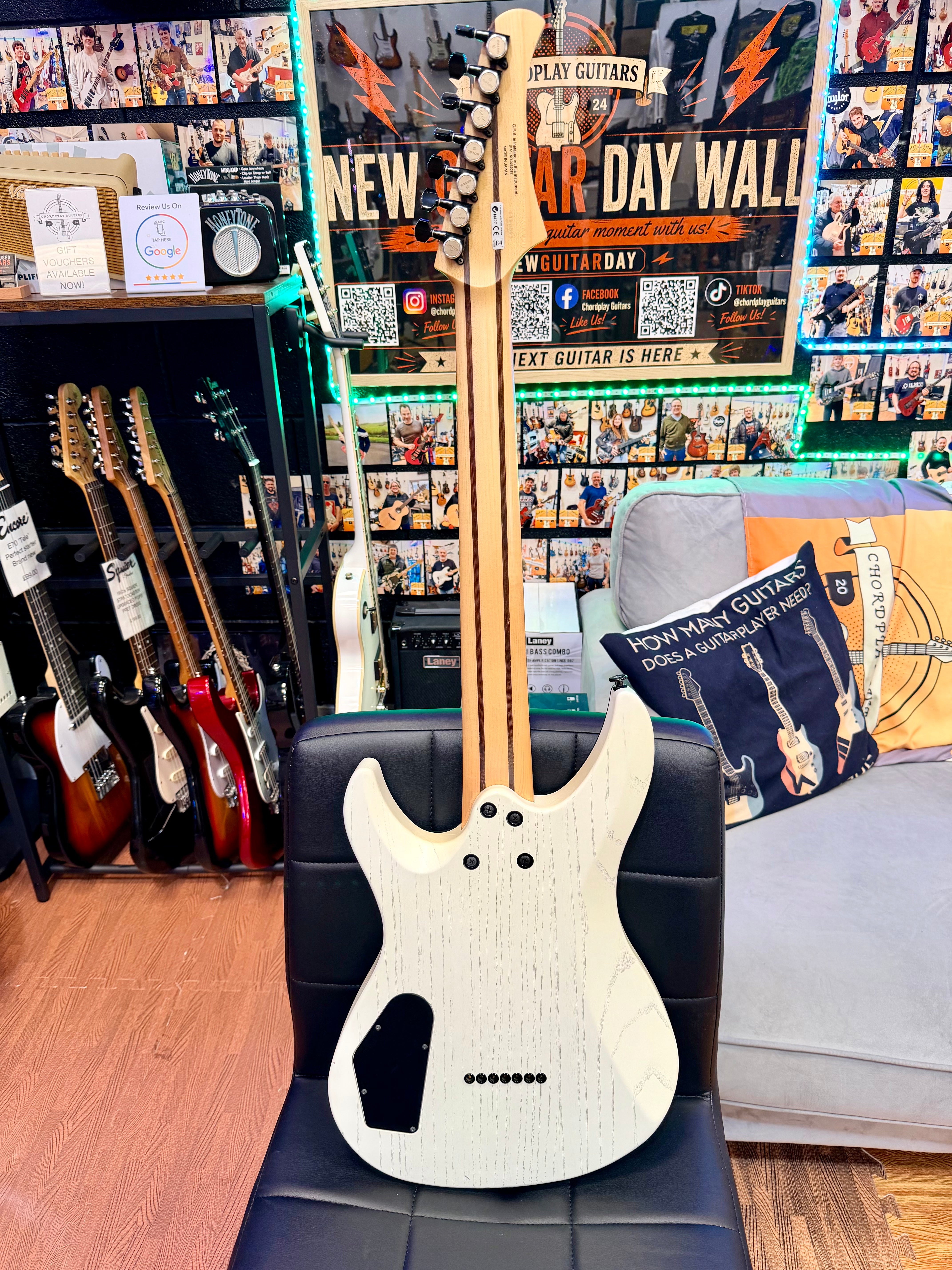 π―π΅ FGN J Standard Mythic JMY7-Ash-M 7 String MIJ 2019 Fujigen Japan~White π―π΅
