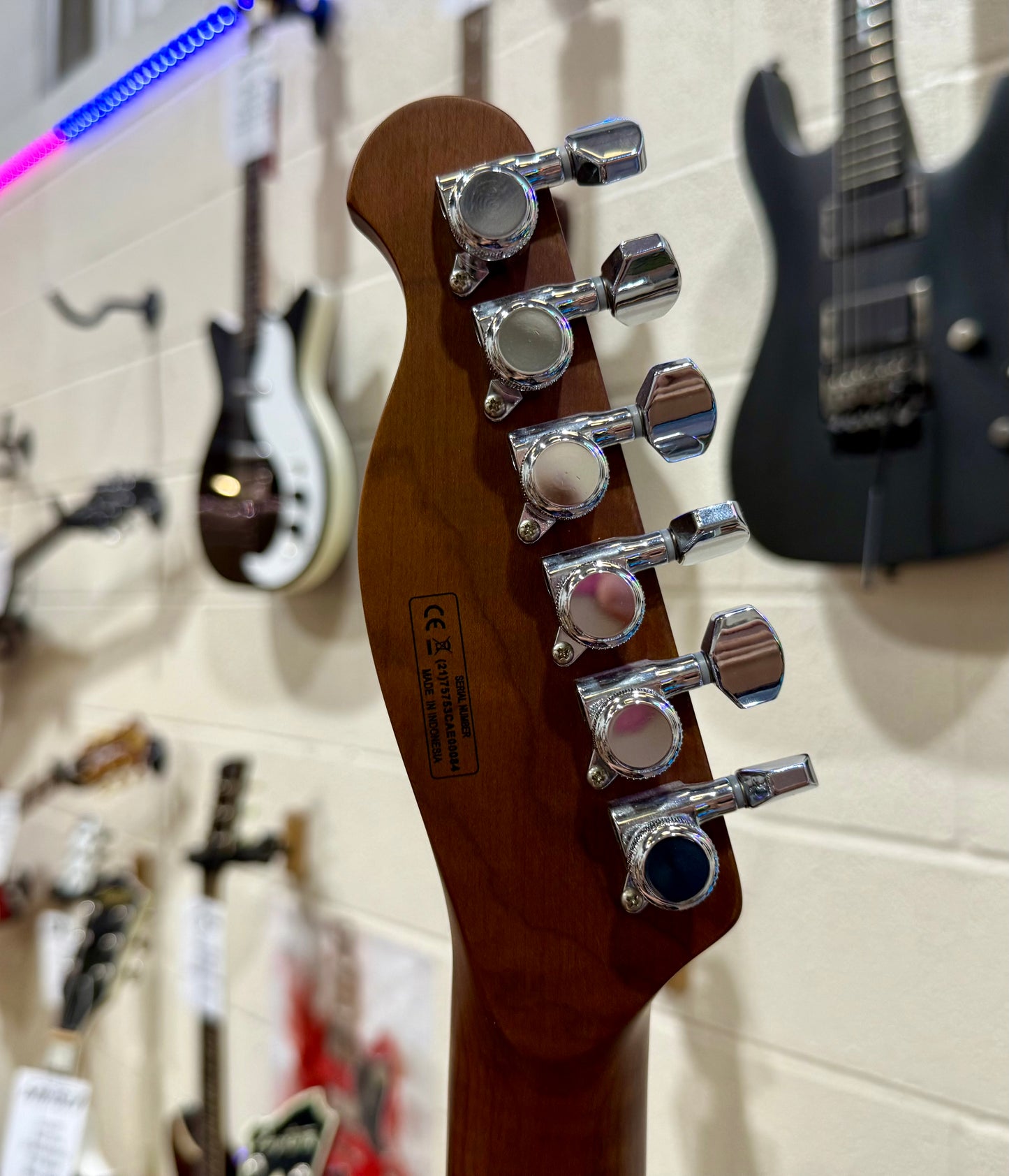 🔥MINT🔥 Harley Benton Fusion-T Pro Series Telecaster HH~ Roasted Maple + CASE!