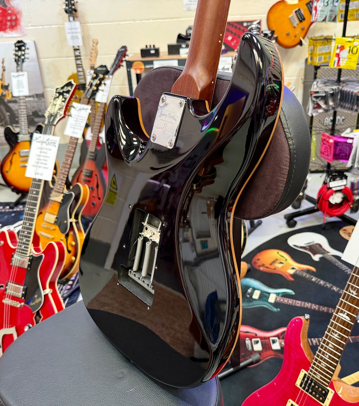 🔥EX DEMO 2024🔥 Sire Larry Carlton S7 FM~ Flamed Maple HSS~ Transperant Black!