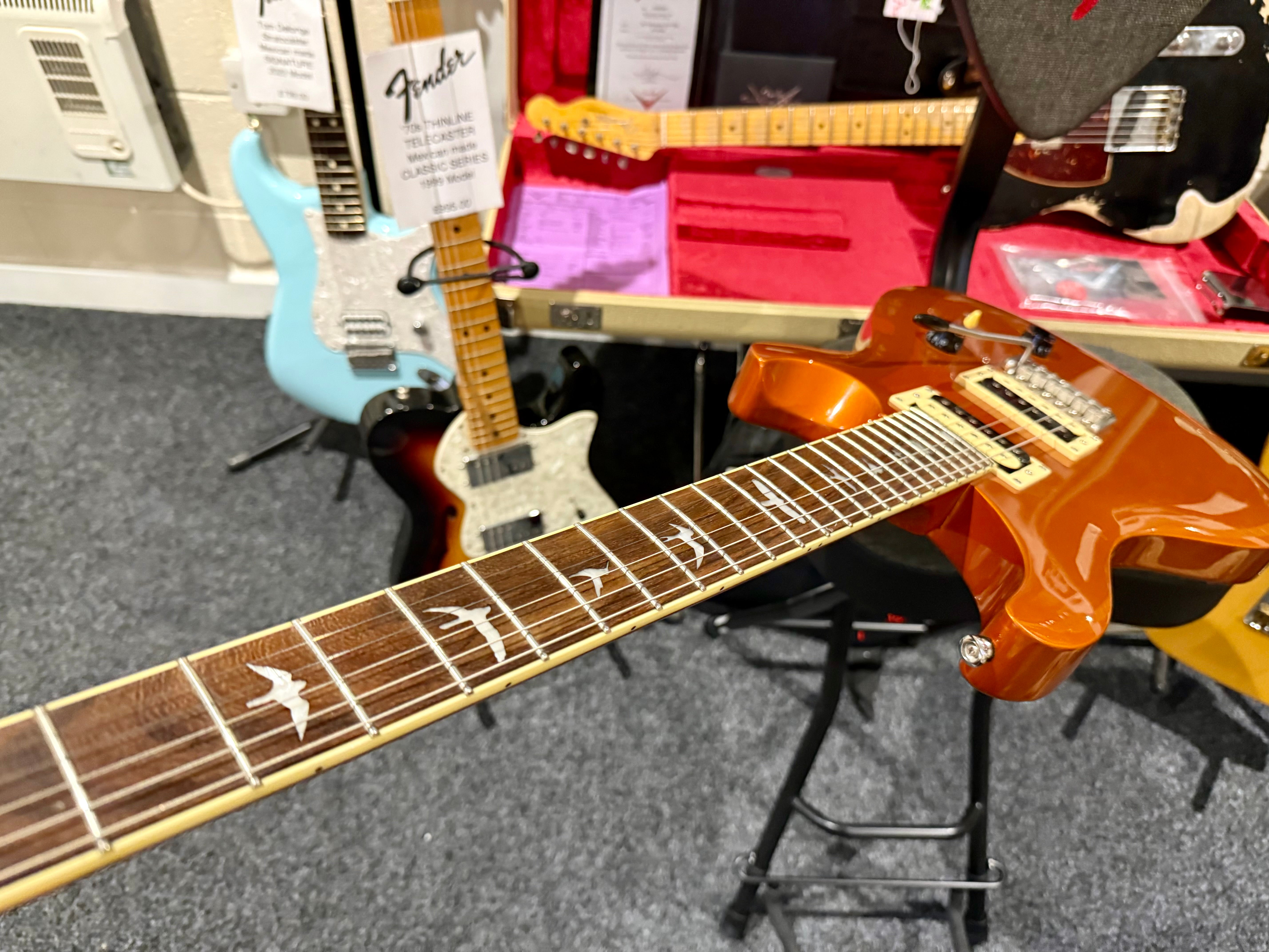 🔥RARE🔥 PRS SE Standard 24 Limited Edition~ Burnt Metallic Orange~ Coil Tap!