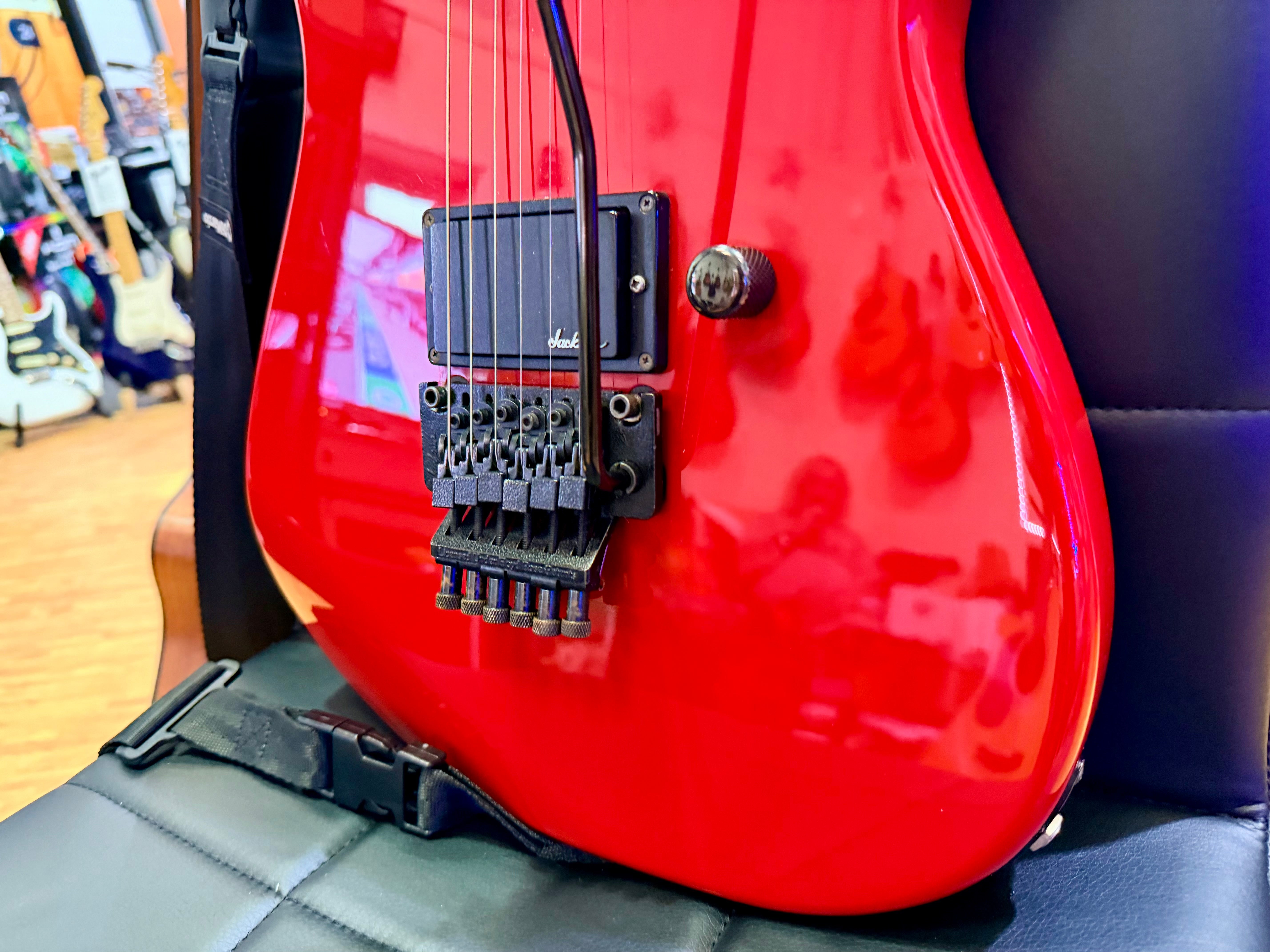 🔥RARE🔥 1987 Charvel Model 2 Red~ MIJ 80s Made In Japan~ JT6 Floyd Rose/Jackson