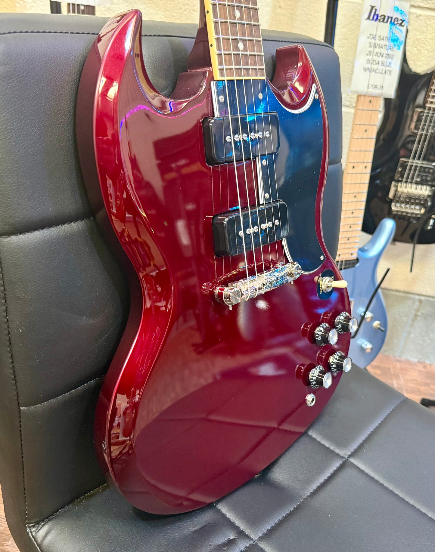 🌟BRAND NEW 2025🌟 Epiphone SG Special P-90~ Sparkling Burgundy~ Latest Model!