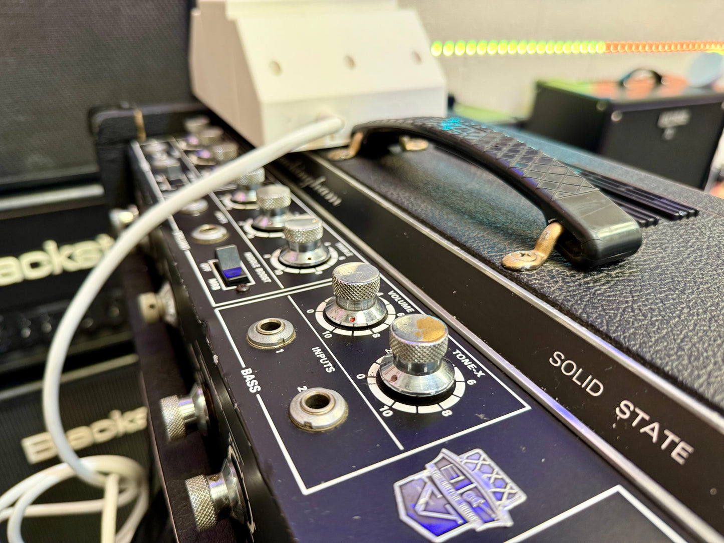 🌟VINTAGE 1966🌟 Vox Buckingham 1121 35w Piggyback Amp Head Amplifier~ Working!
