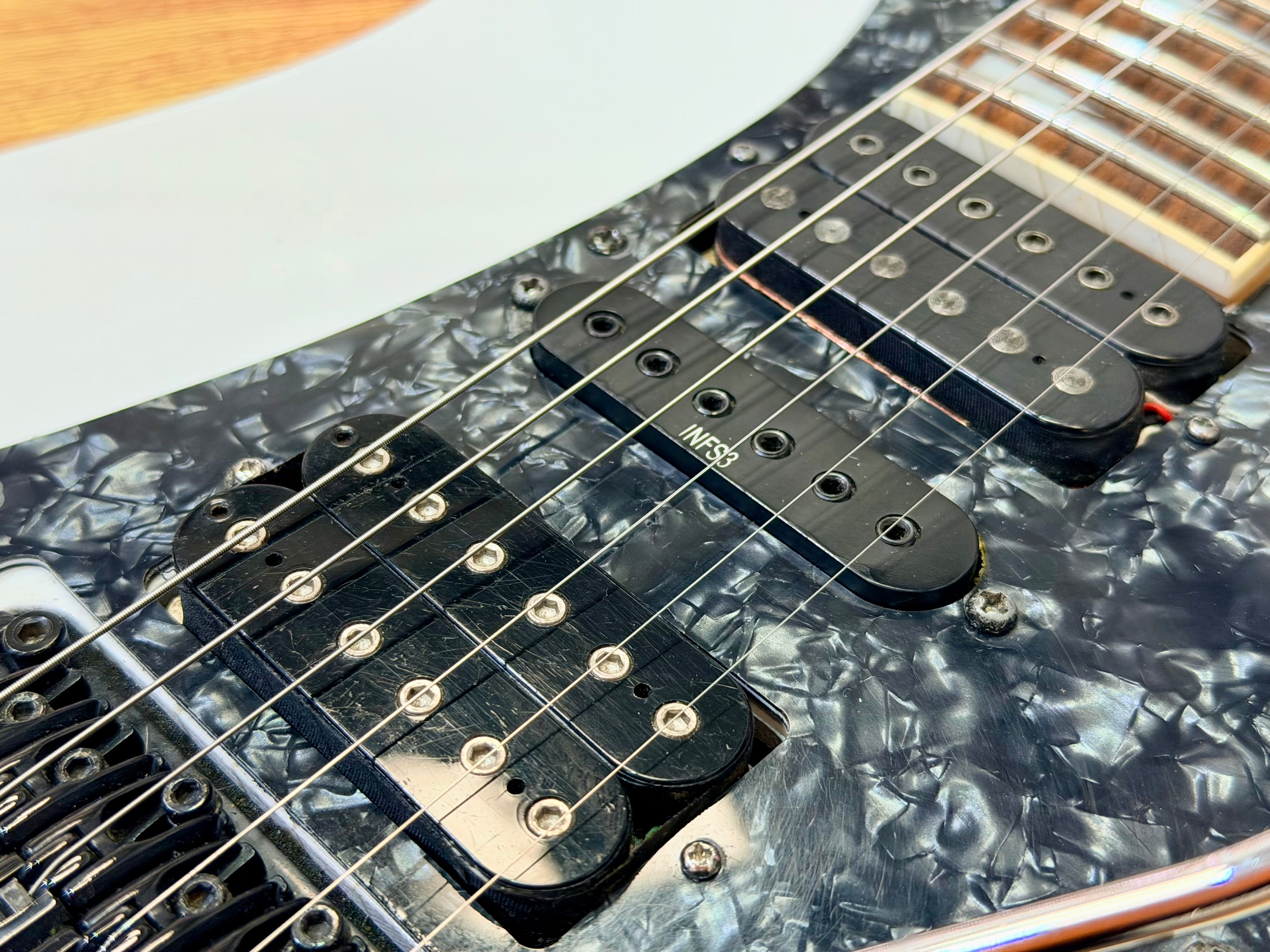 🔥2007🔥 Ibanez RG350DX White~ HSH Edge III Tremolo~ PRS Bridge P’up!