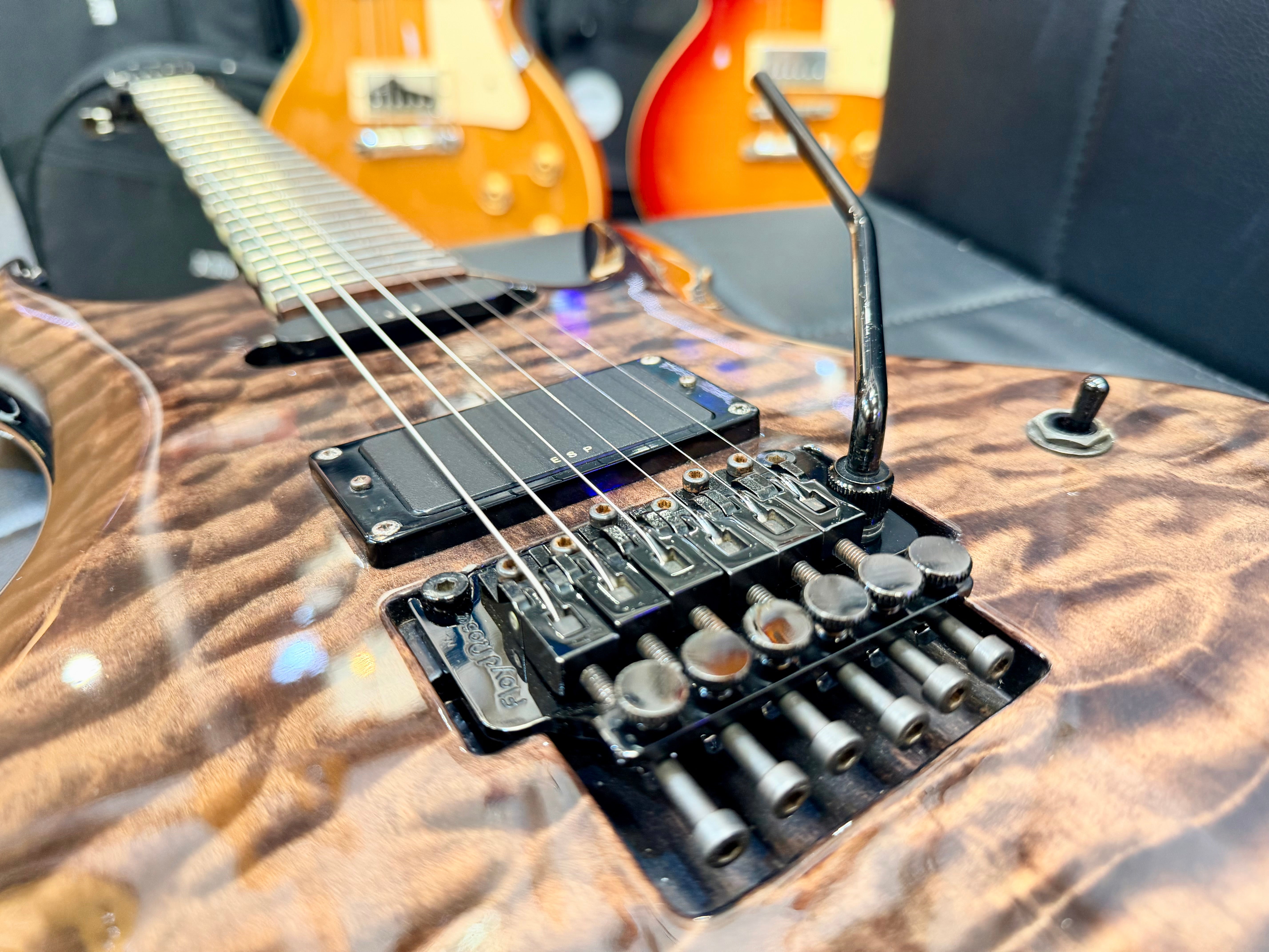 🔥00’s JAPAN🔥 ESP Edwards E-P-98A Pierrot Aiji Signature MIJ~ German Floyd Rose