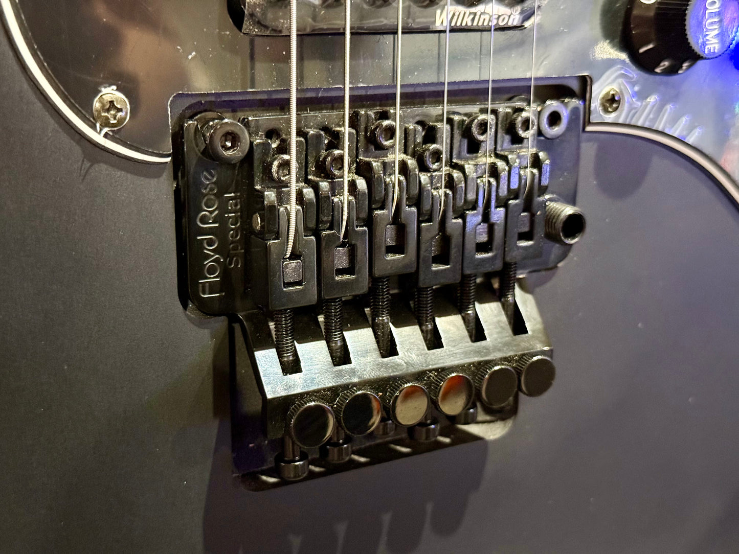 🔥EX DEMO🔥 2022 Vintage VMX Series Raider Electric Guitar~Black~ Floyd Rose!