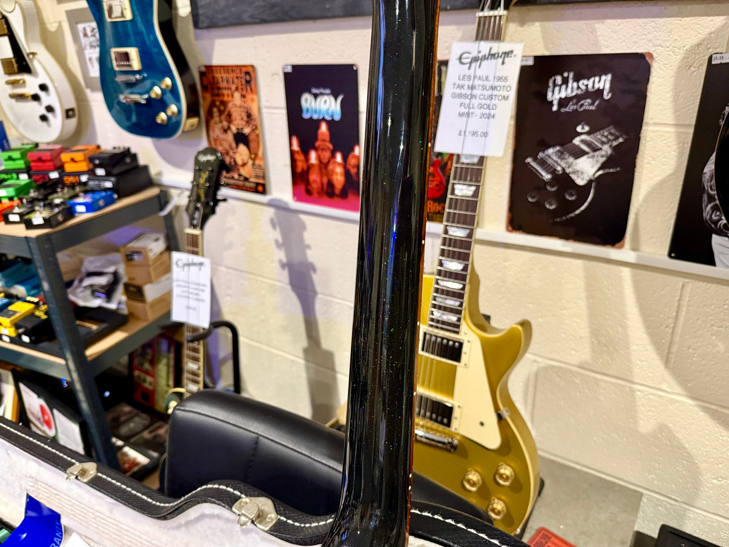 ✨120th ANNIVERSARY ✨ Gibson Les Paul Studio Pro Graphite Pearl Sparkle~USA 2014