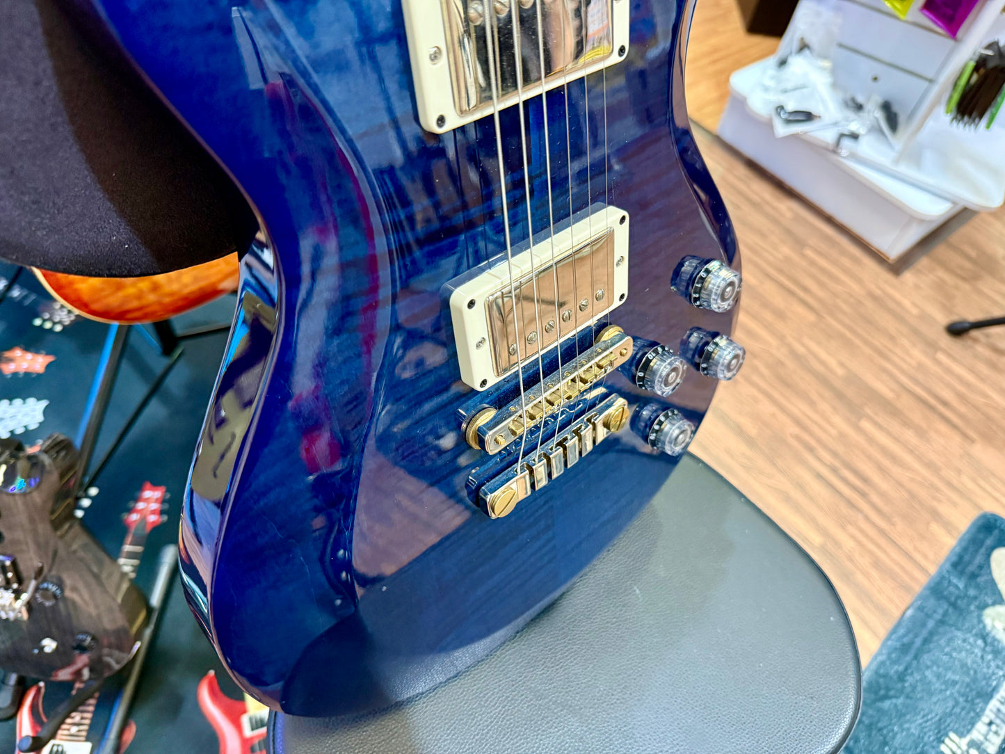 🌟2020 USA🌟 PRS S2 McCarty 594 Singlecut~ Whale Blue~ Gig Bag & Docs~ Stunning!