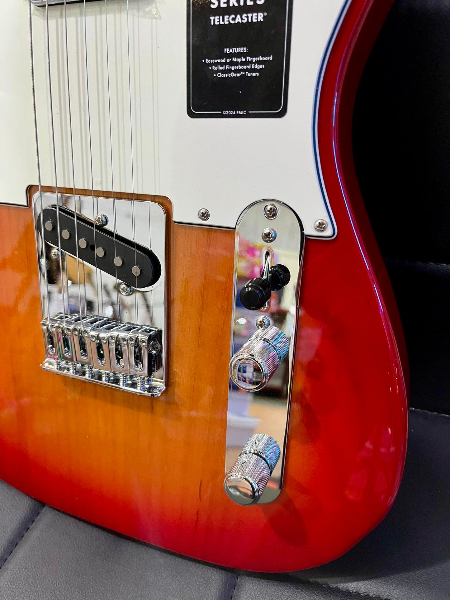 🔥NEW🔥 Fender Player II Telecaster Rosewood~ Aged Cherry Burst~ 2024 Model!