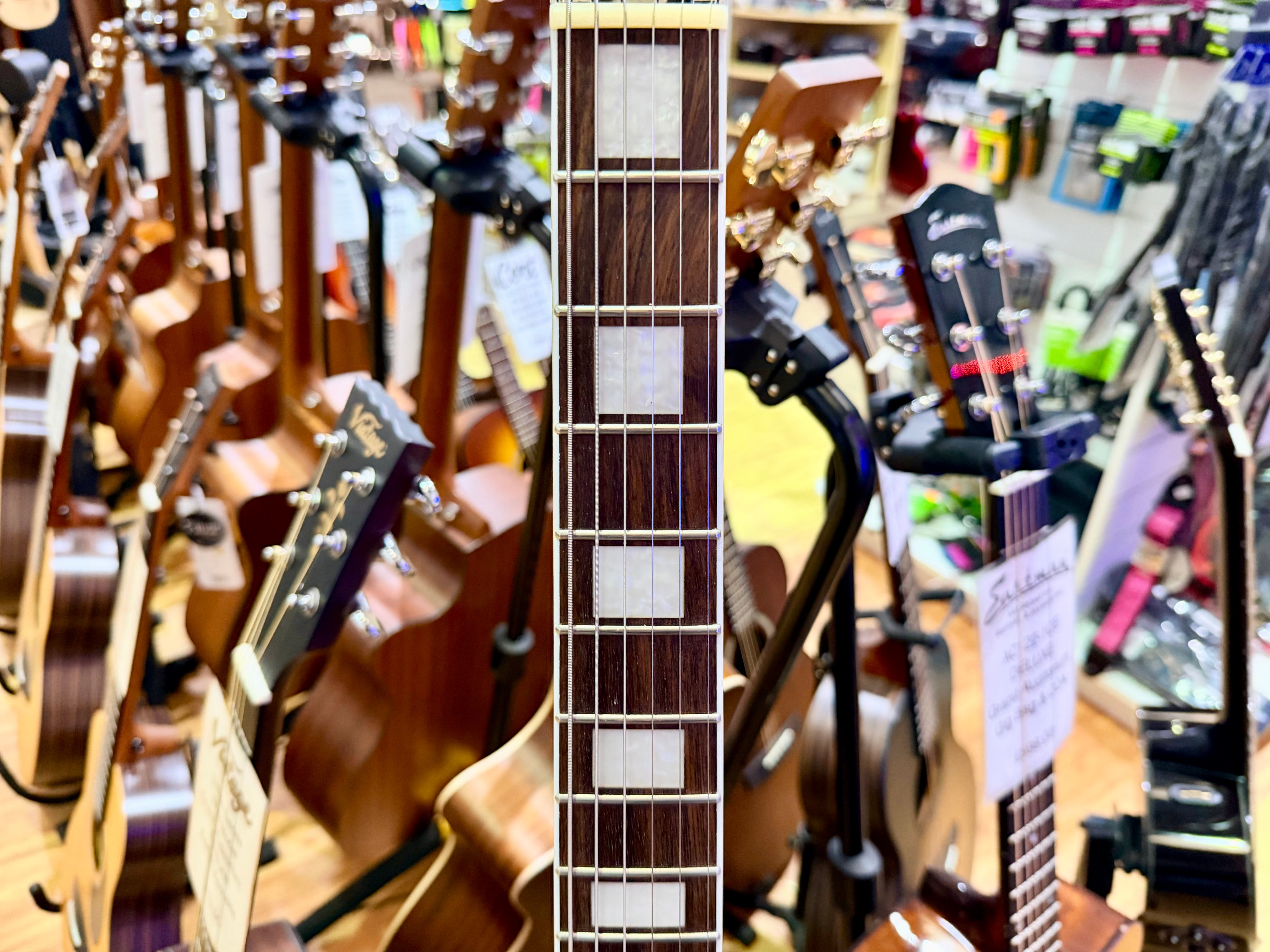 π₯2021π₯ Burny RLC-50JS Black John Sykes Les Paul Custom~ IronGear Pickups!