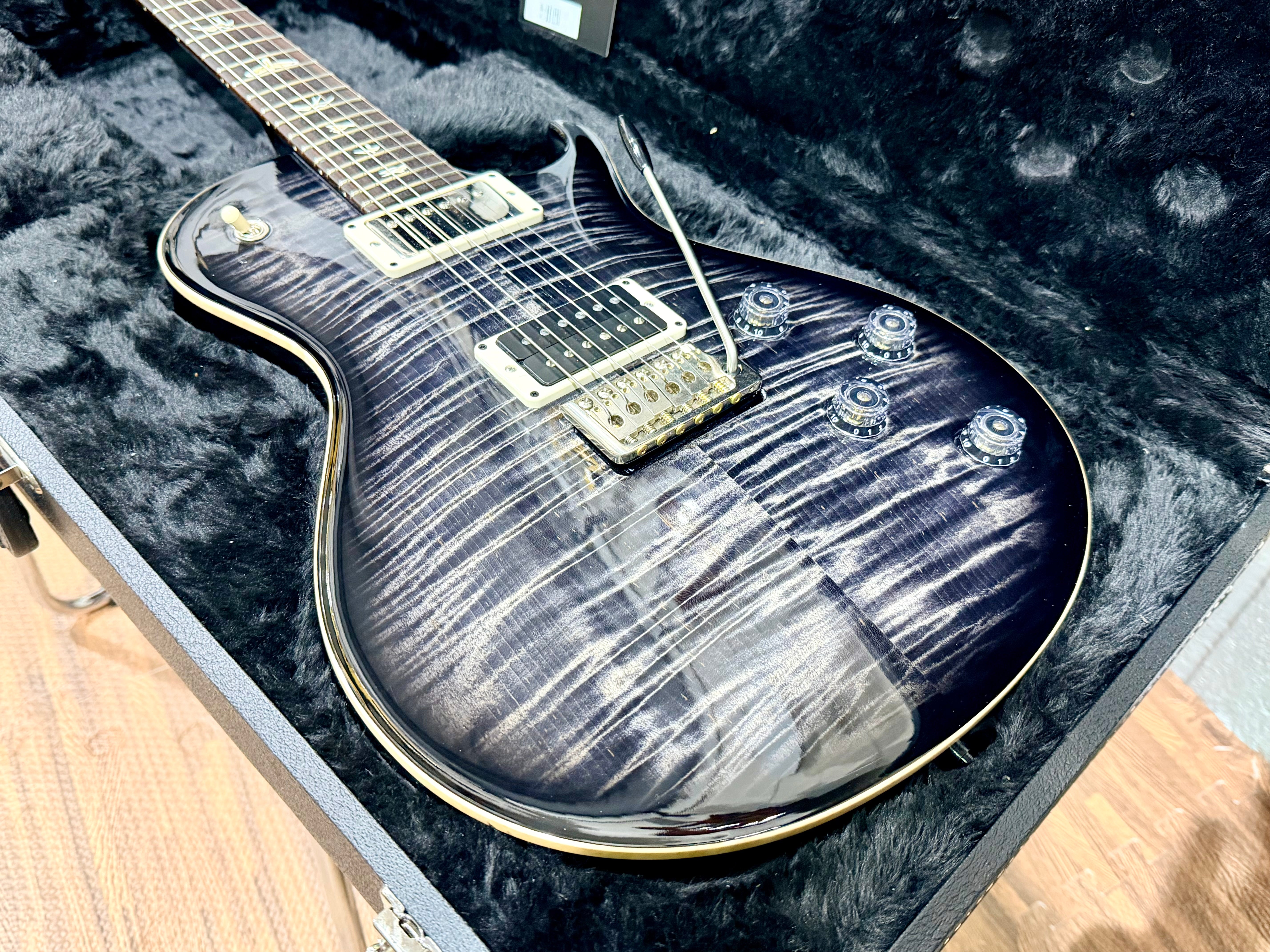 π₯2020π₯ PRS Mark Tremonti Signature USA Charcoal Contour Burst~ Case & Docs!