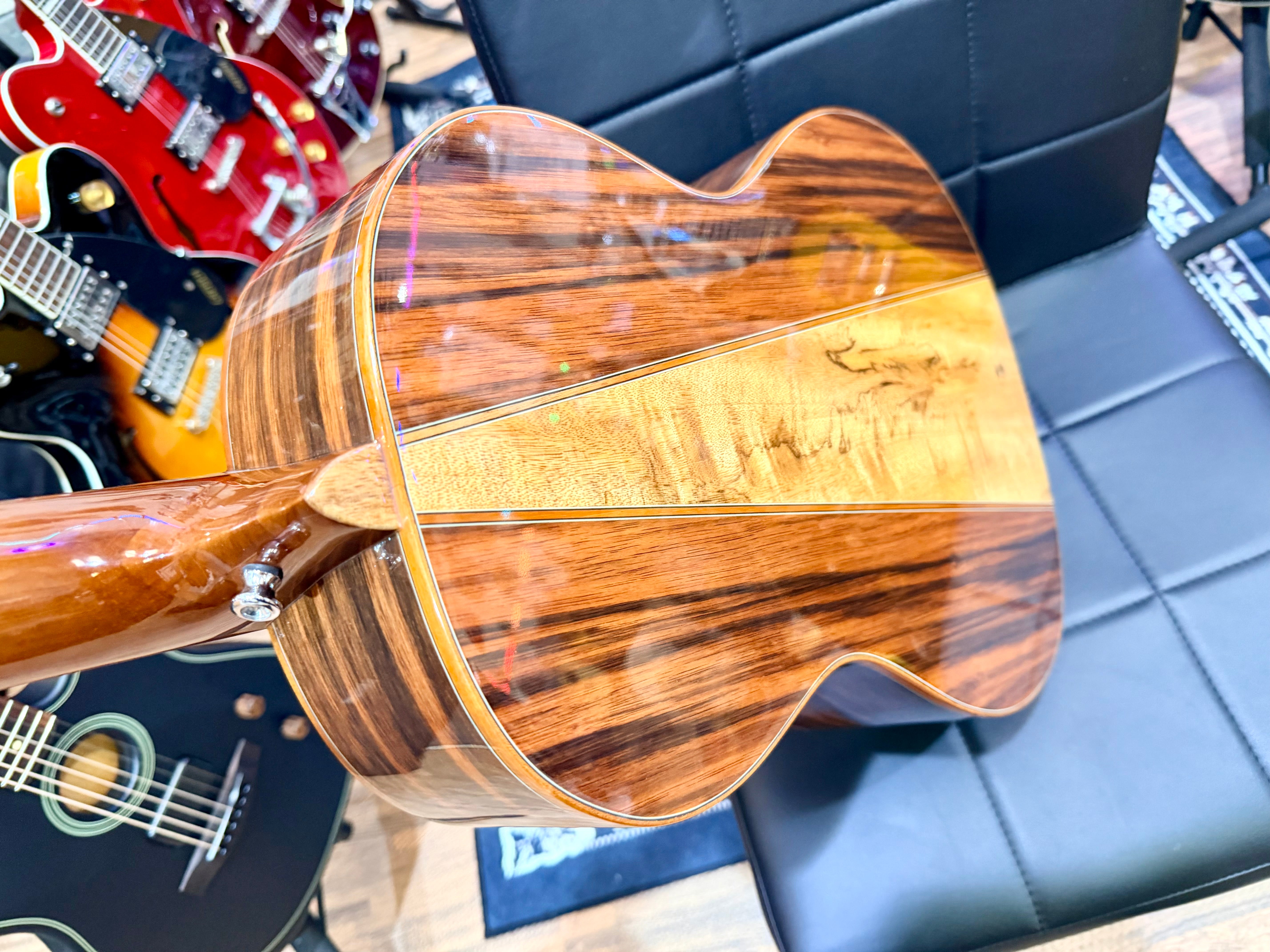 π Tanglewood Exotic Java TWJPE Parlour Electro Acoustic + Hard Case~Stunning π